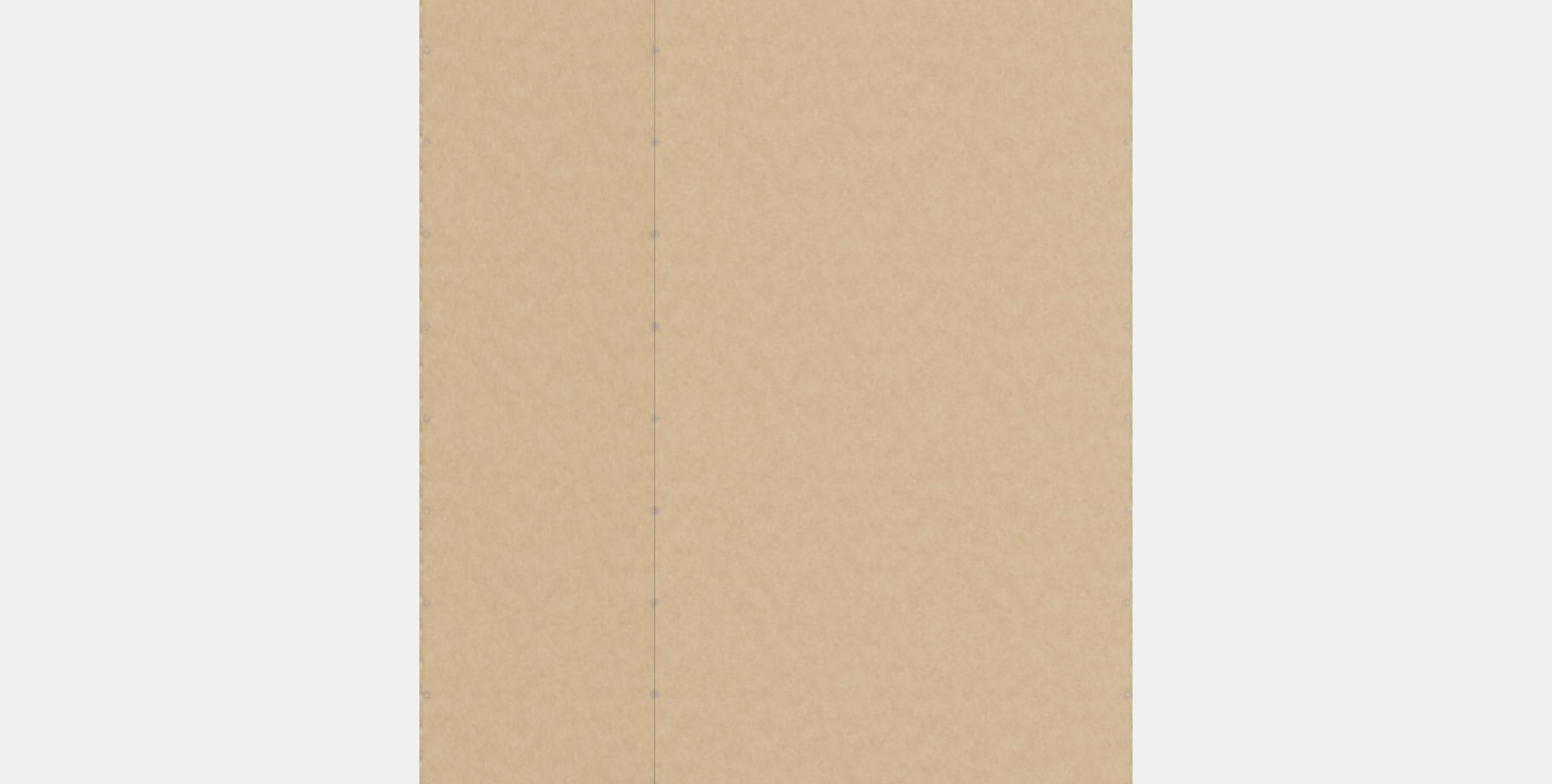 KLEPPSTAD Wardrobe with 3 doors Low-poly 3D model_15