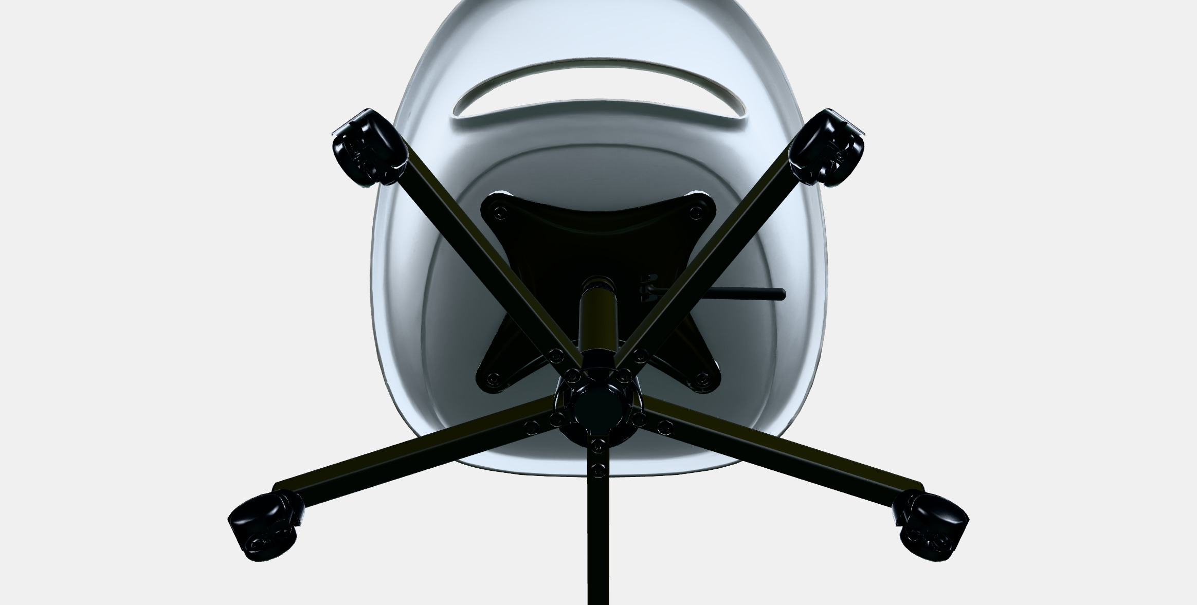 ELDBERGET - MALSKAR Swivel chair 5 Low-poly 3D model_9