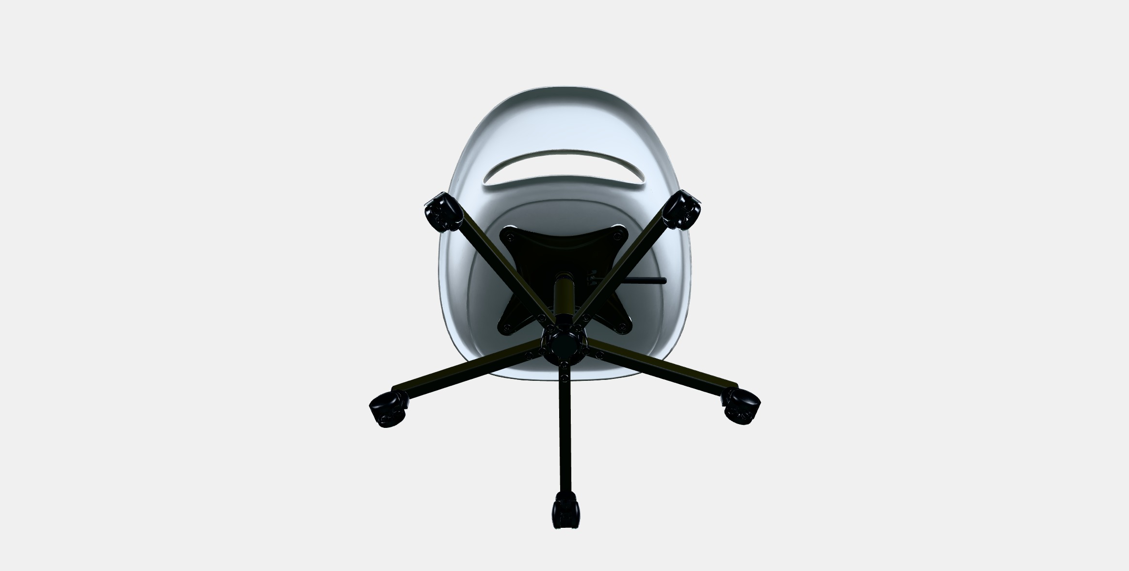 ELDBERGET - MALSKAR Swivel chair 5 Low-poly 3D model_6