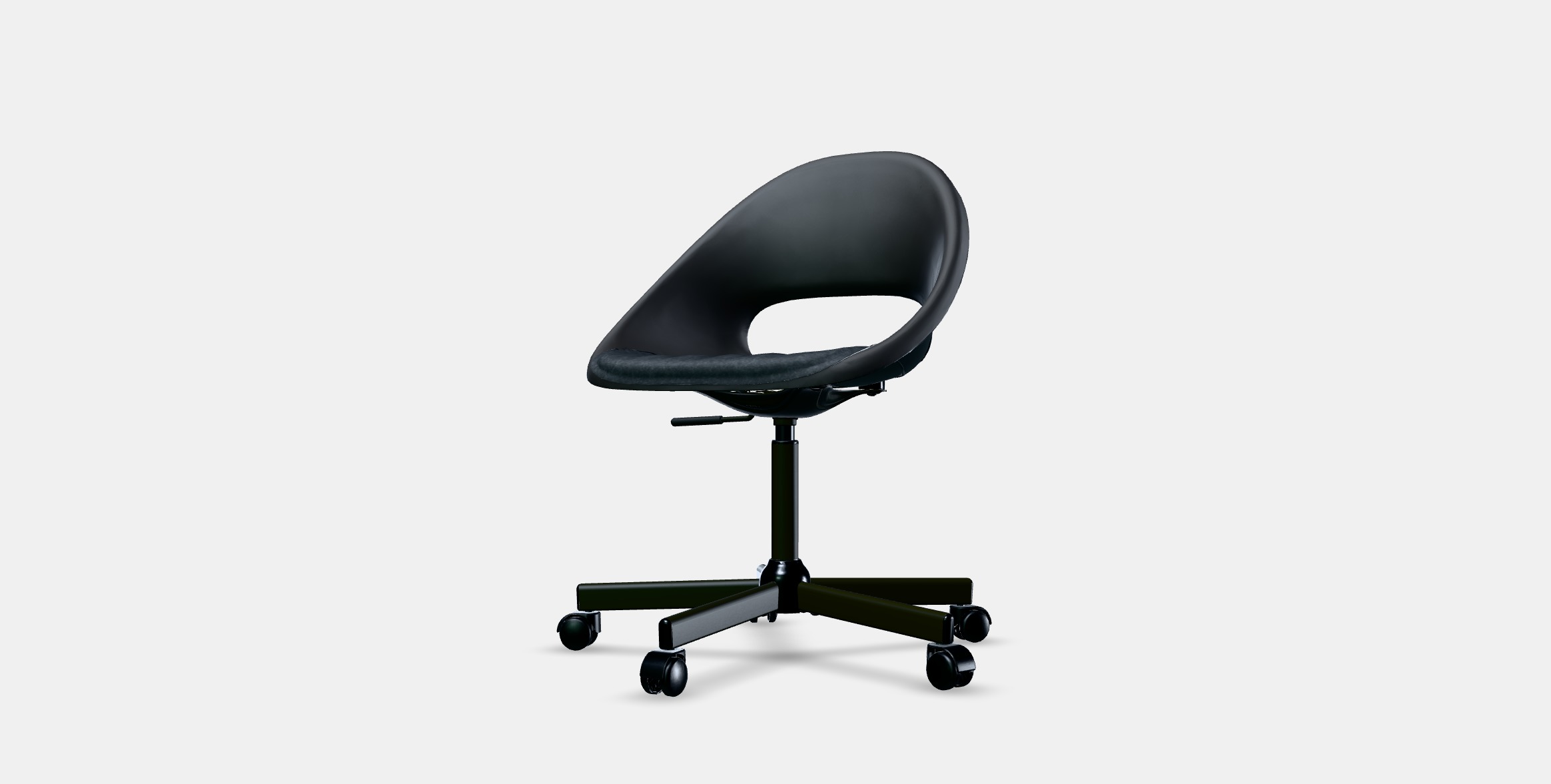 ELDBERGET - MALSKAR Swivel chair pad Low-poly 3D model_12