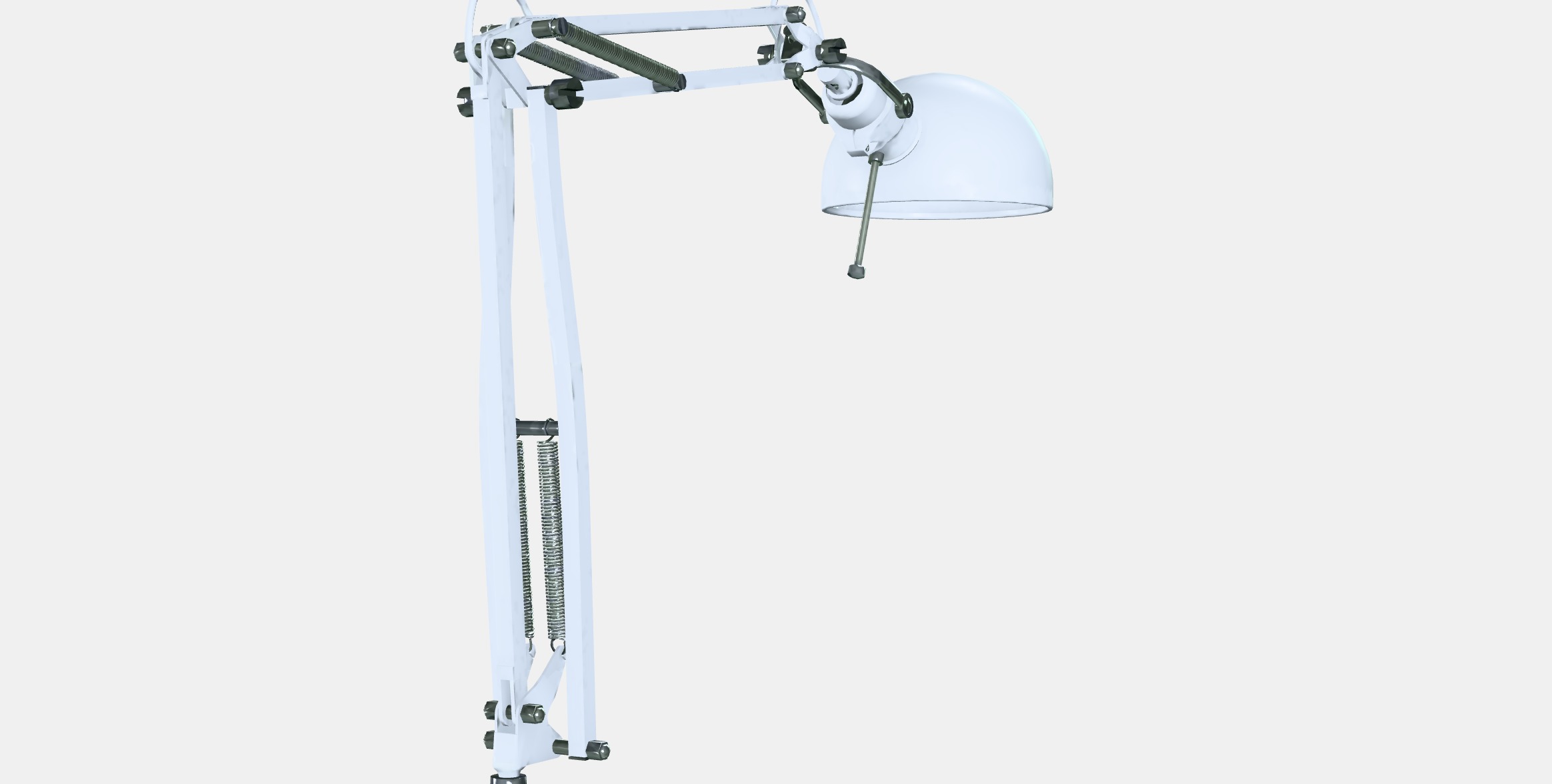 FORSA Work lamp 1 Low-poly 3D model_6
