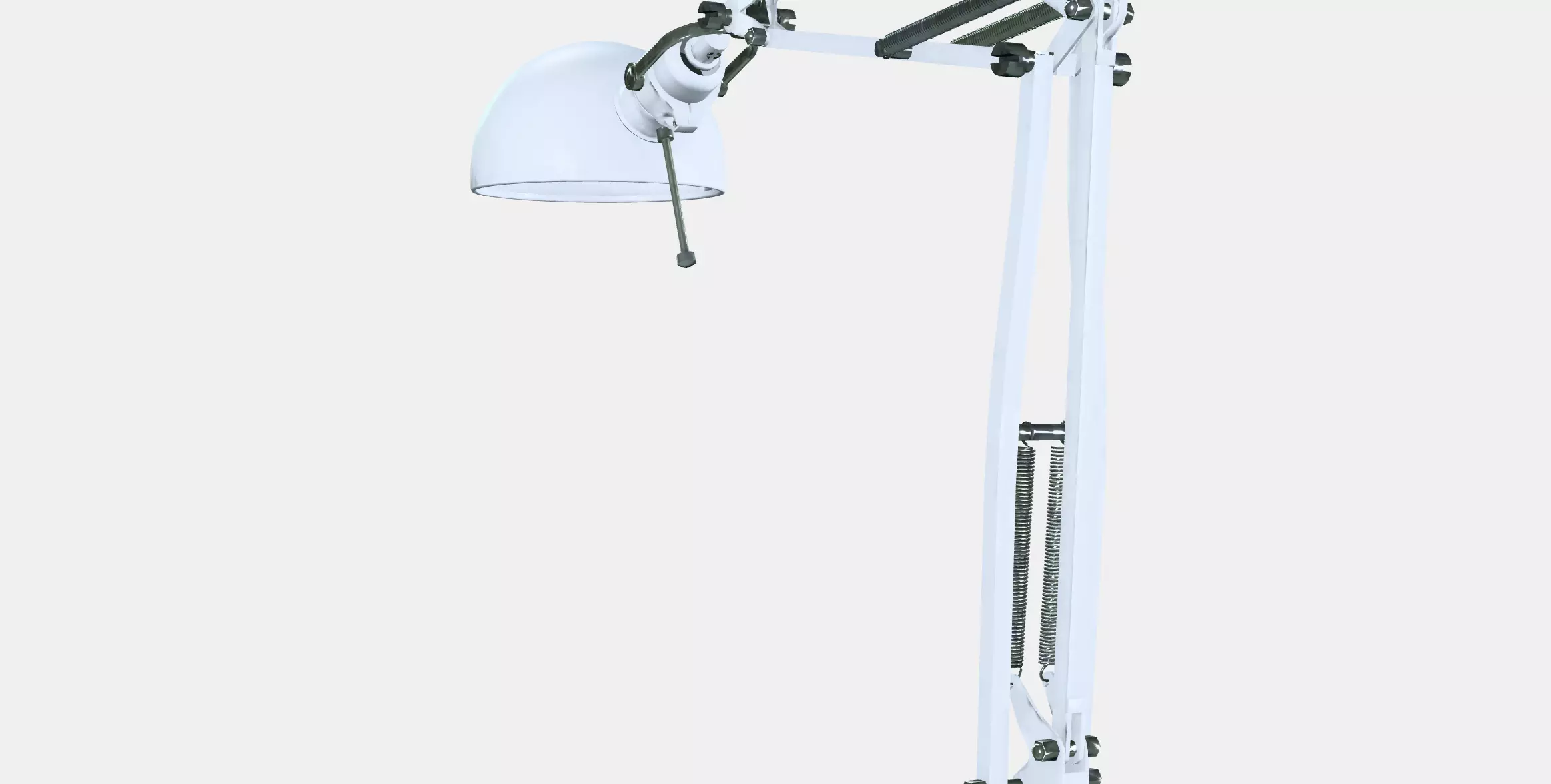 FORSA Work lamp 1 Low-poly 3D model_0