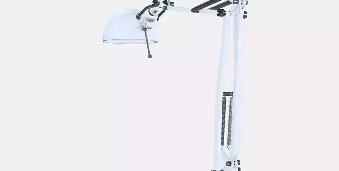 FORSA Work lamp 1 Low-poly 3D model
