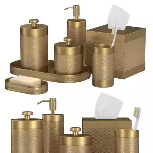 Lambeth Knurled Bath Accessories