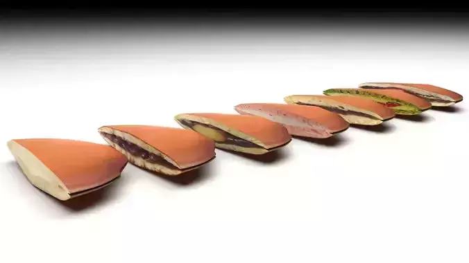 Sliced Dorayakis Set