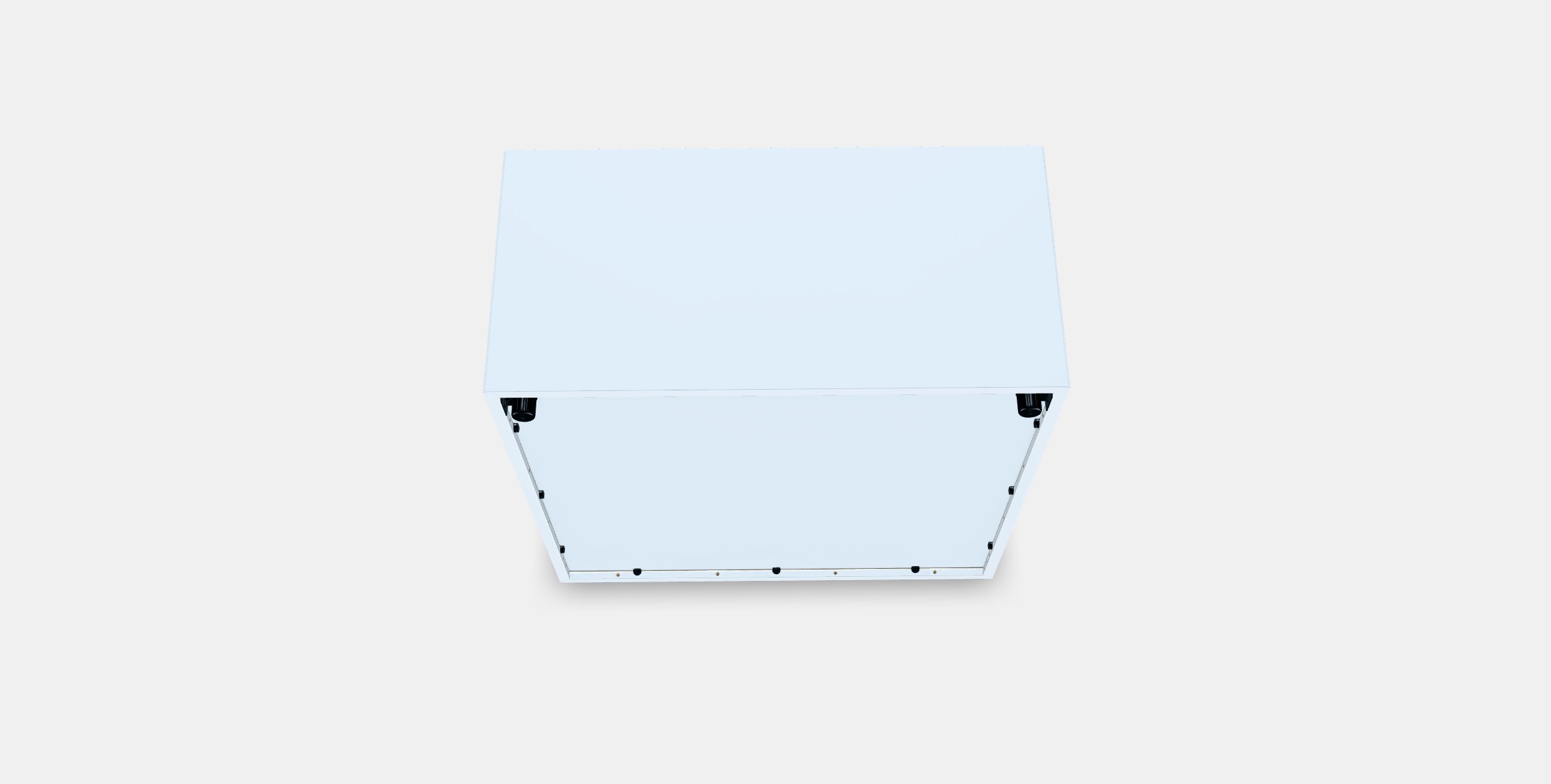 EKET Cabinet w 2 doors and 1 shelf 1 Low-poly 3D model_2