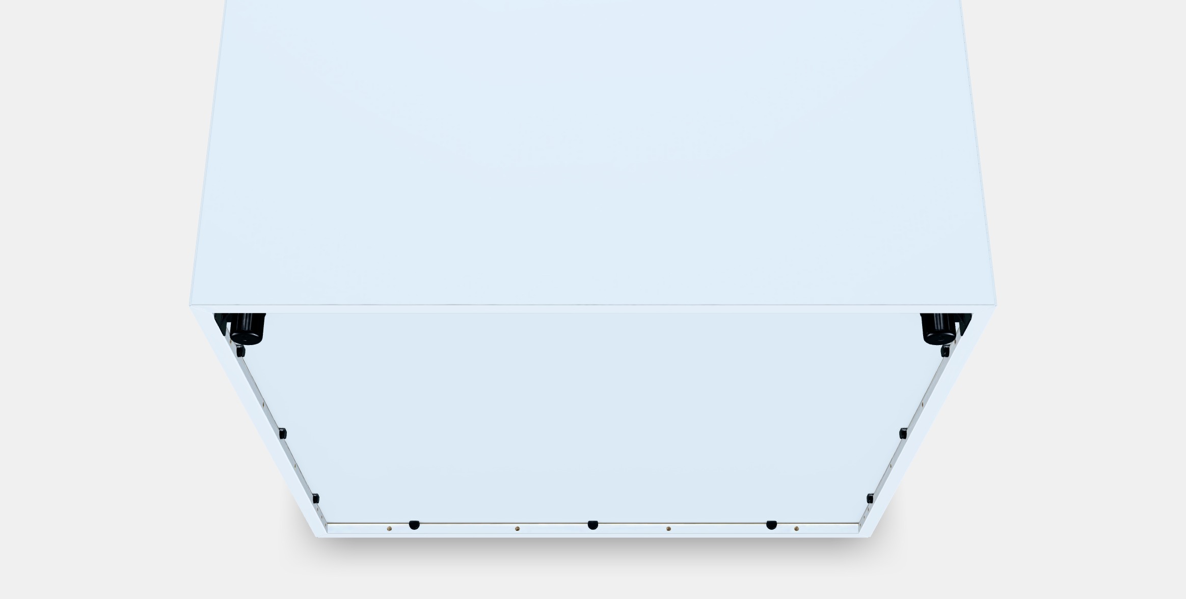 EKET Cabinet w 2 doors and 1 shelf 1 Low-poly 3D model_3