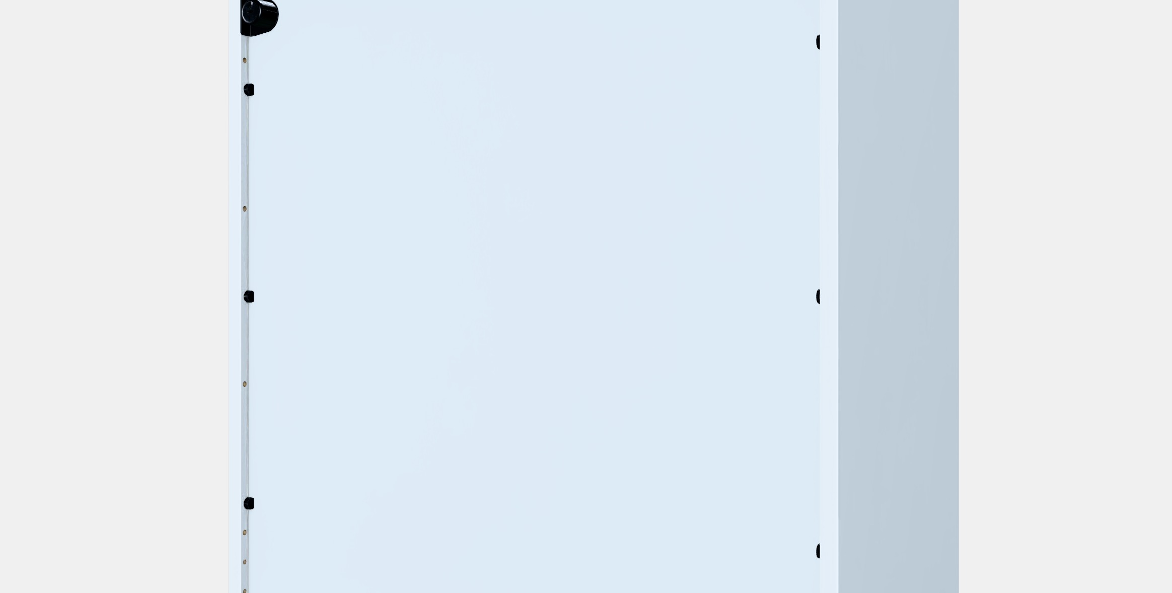 EKET Cabinet w 2 doors and 1 shelf 1 Low-poly 3D model_5