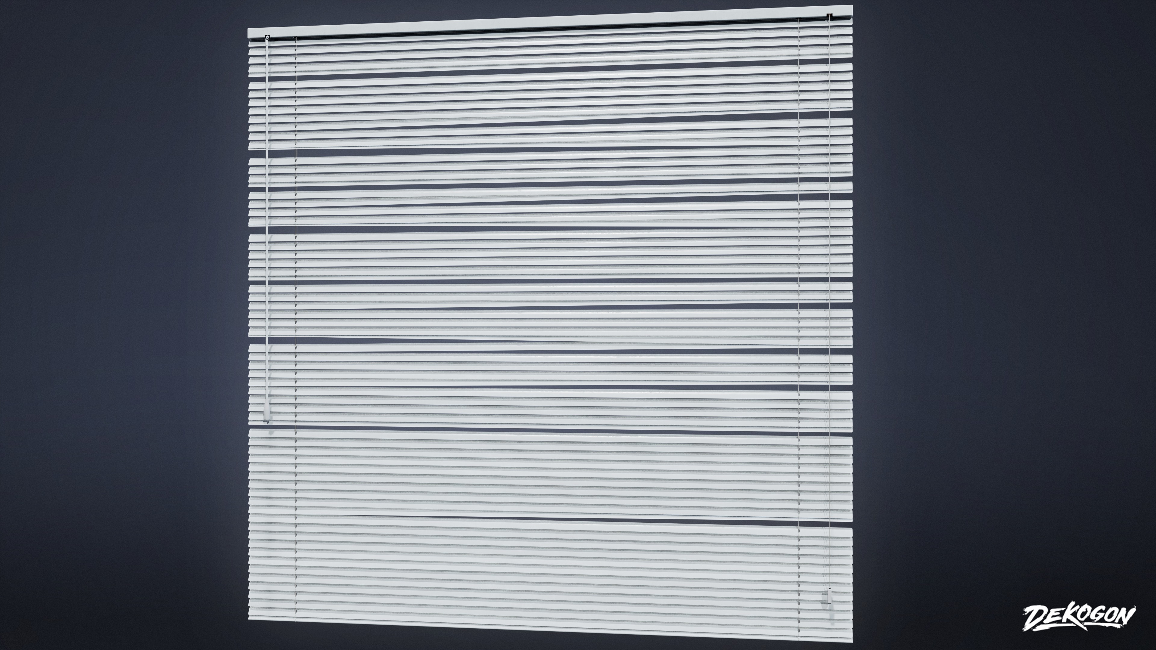 BUILDINGS - Blinds Set 01 - LOW POLY AND NANITE Low-poly 3D model_3