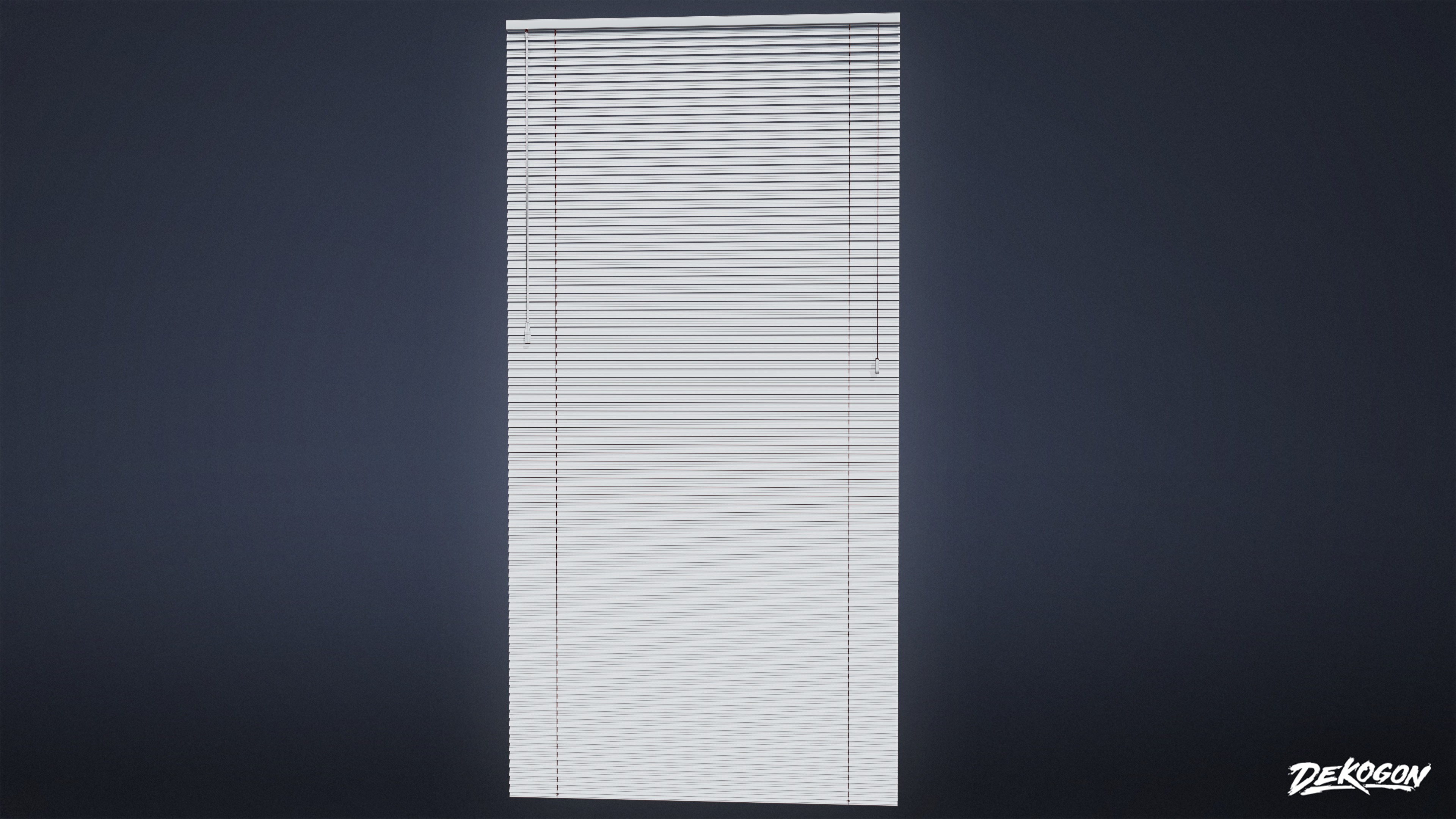 BUILDINGS - Blinds Set 01 - LOW POLY AND NANITE Low-poly 3D model_8