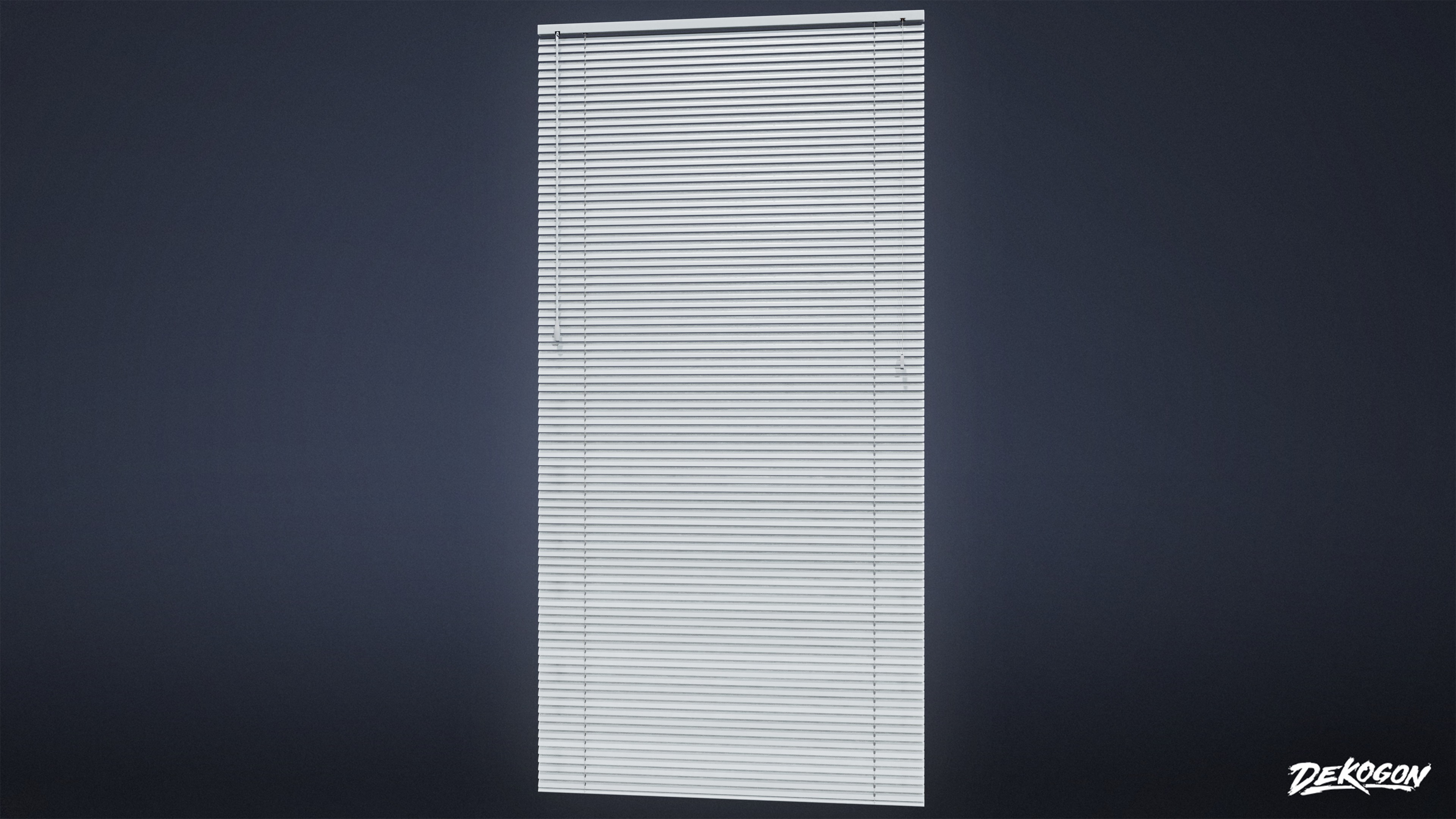 BUILDINGS - Blinds Set 01 - LOW POLY AND NANITE Low-poly 3D model_1