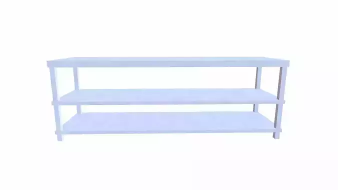 Table Low-poly 3D model