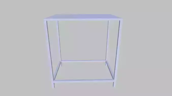 Table Low-poly 3D model