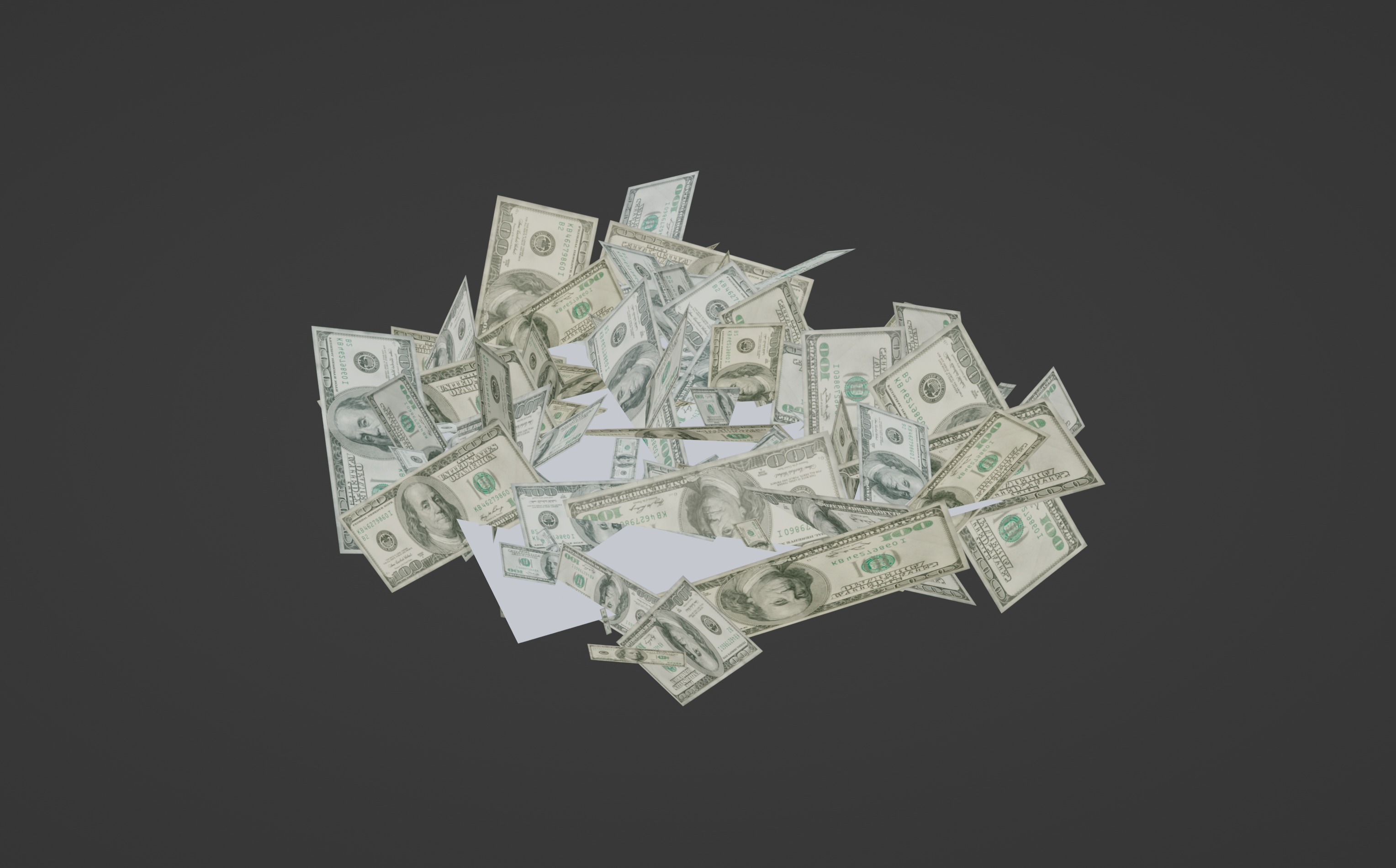 Money Vortex 3D model_4