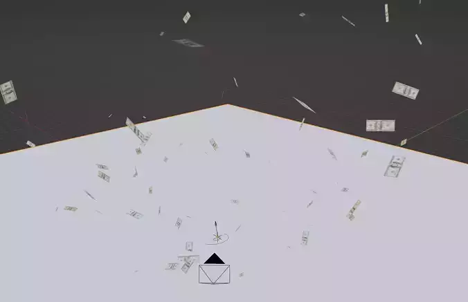 Money Vortex 3D model