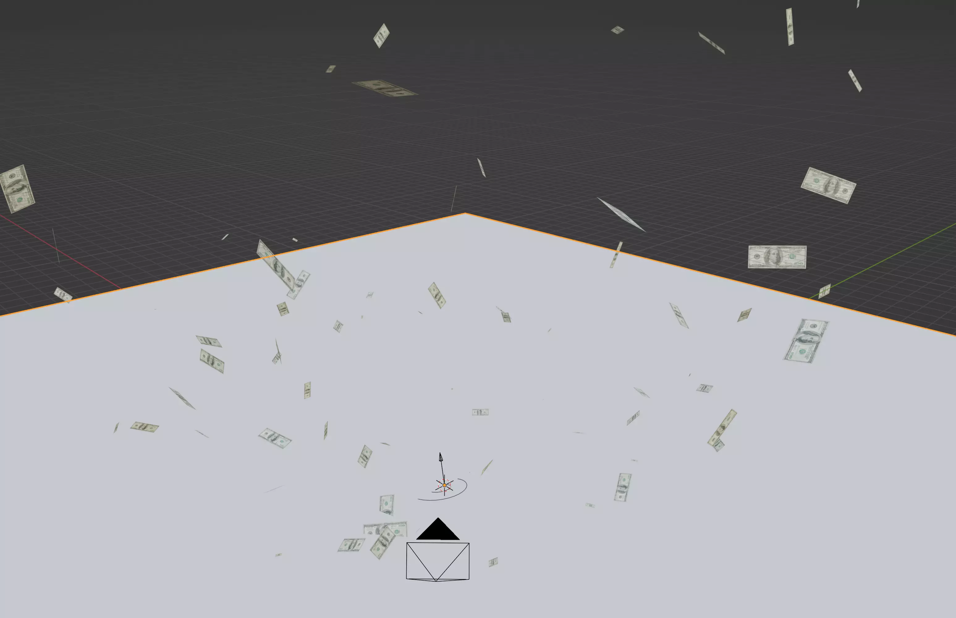 Money Vortex 3D model_0