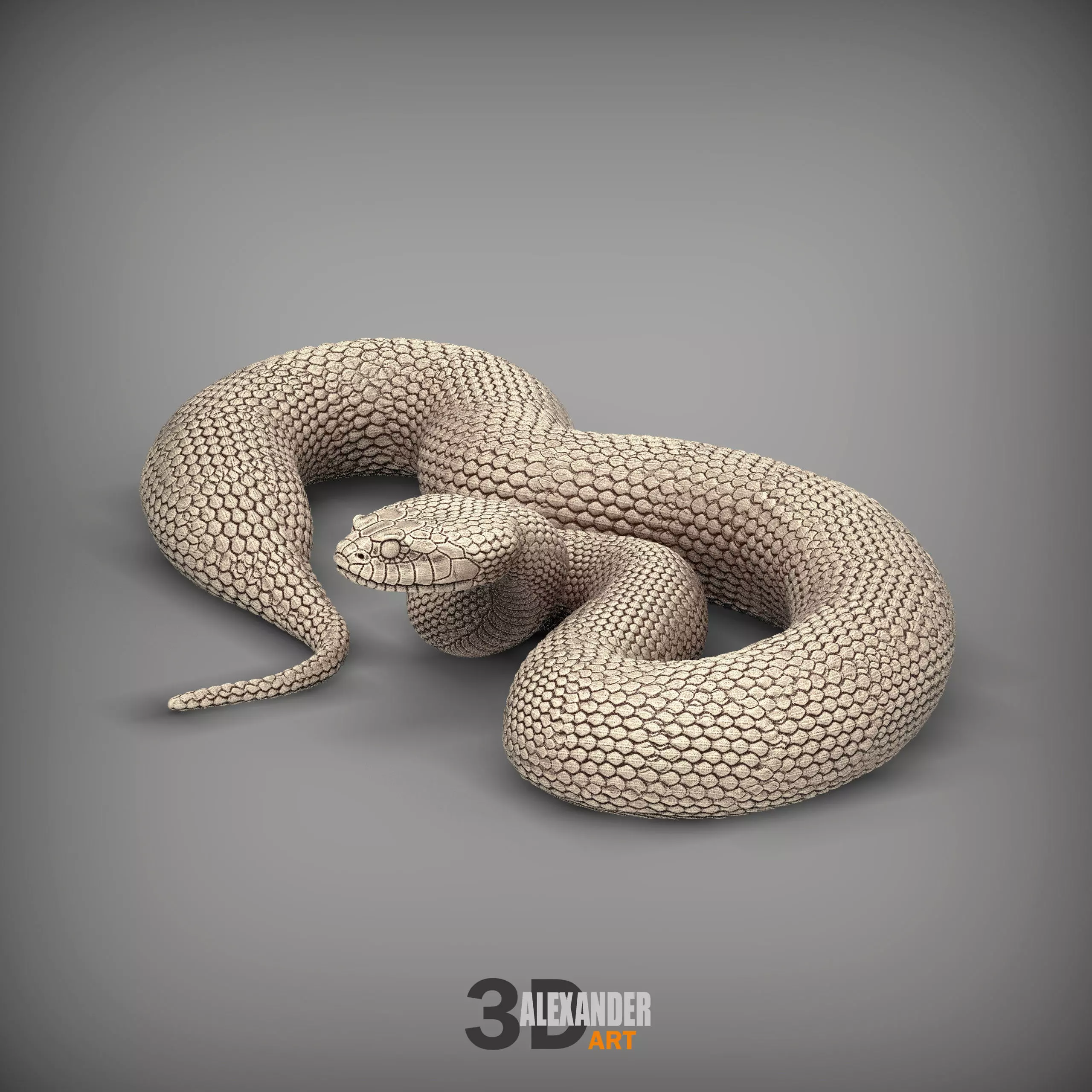 death adder 3D print model