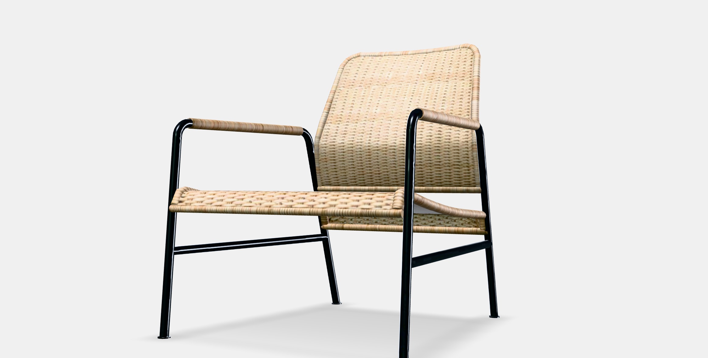 ULRIKSBERG Armchair Low-poly 3D model_14