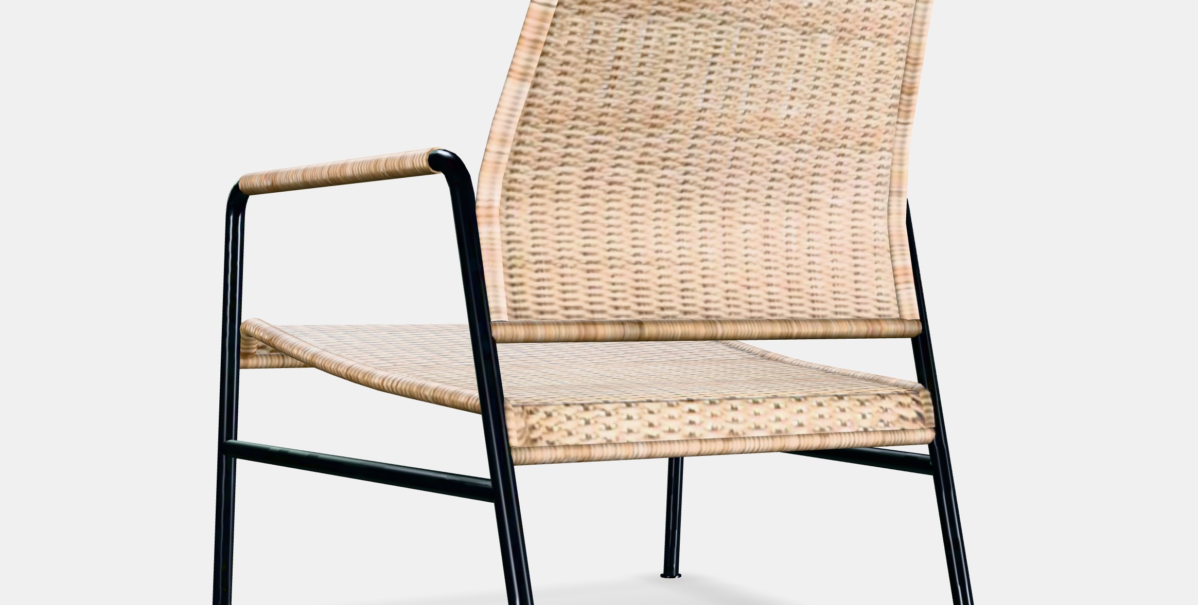 ULRIKSBERG Armchair Low-poly 3D model_3