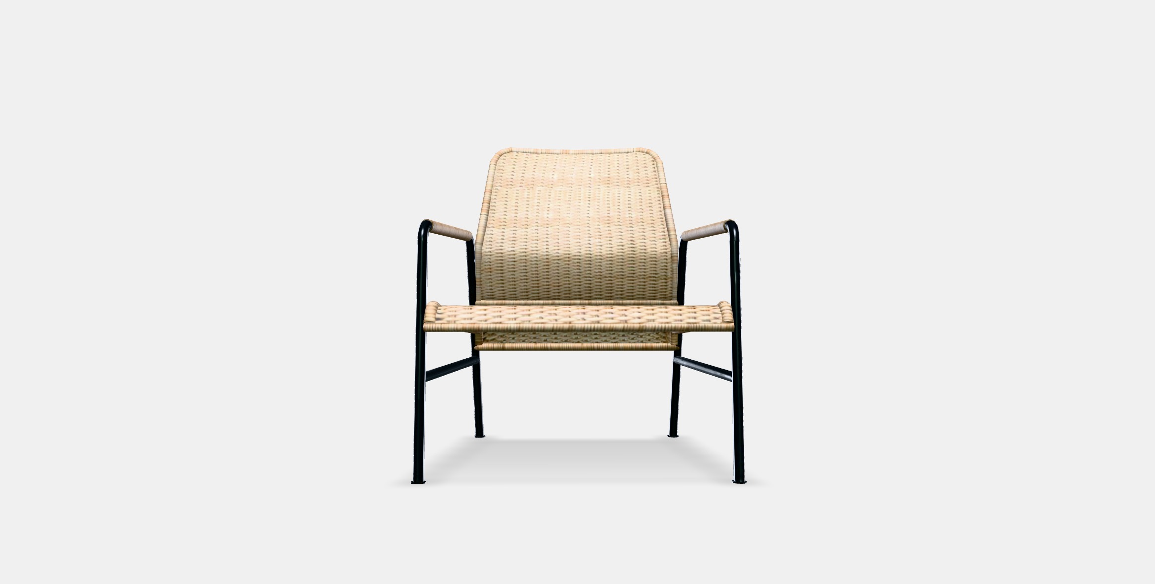 ULRIKSBERG Armchair Low-poly 3D model_9