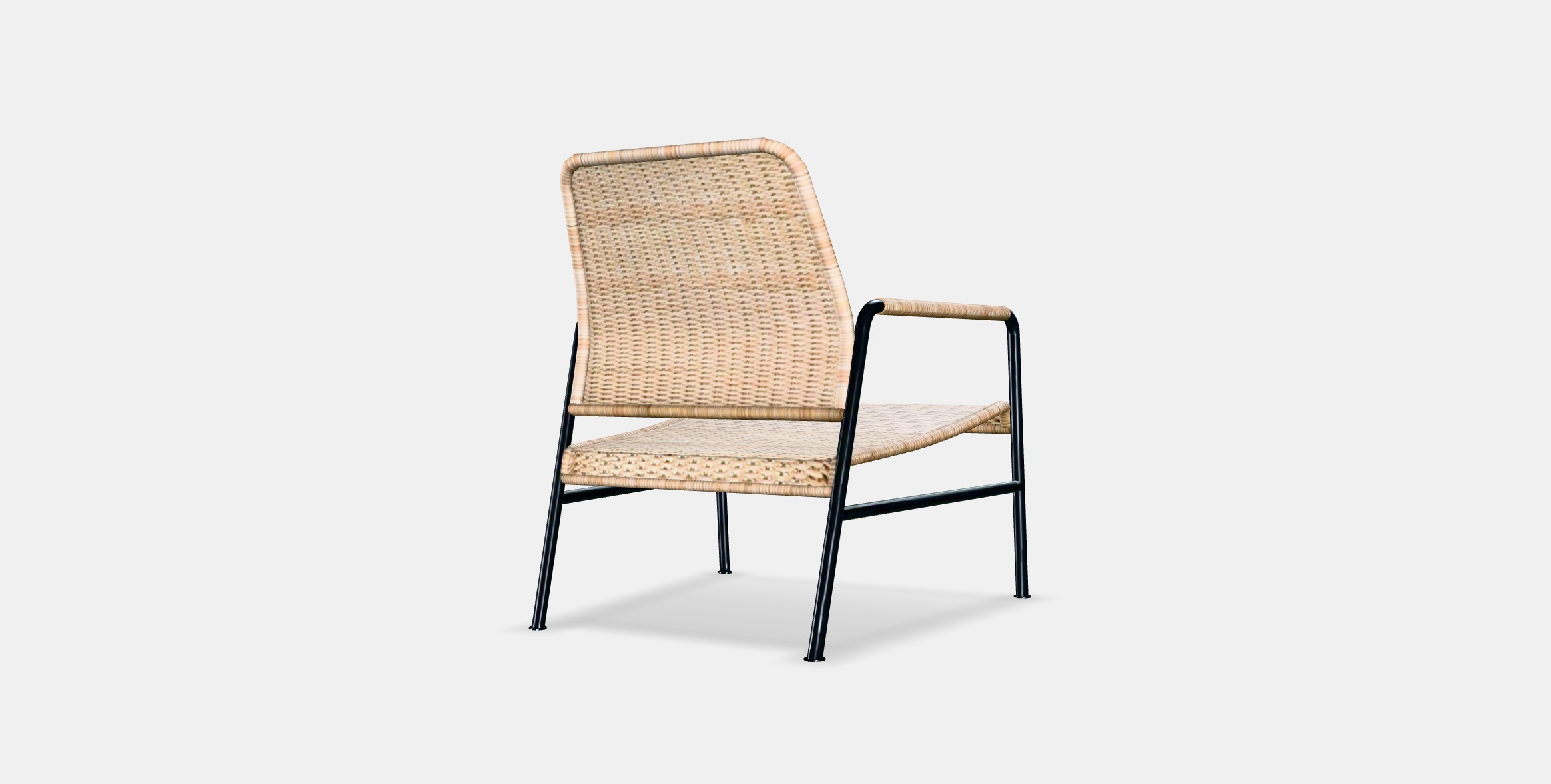 ULRIKSBERG Armchair Low-poly 3D model_5