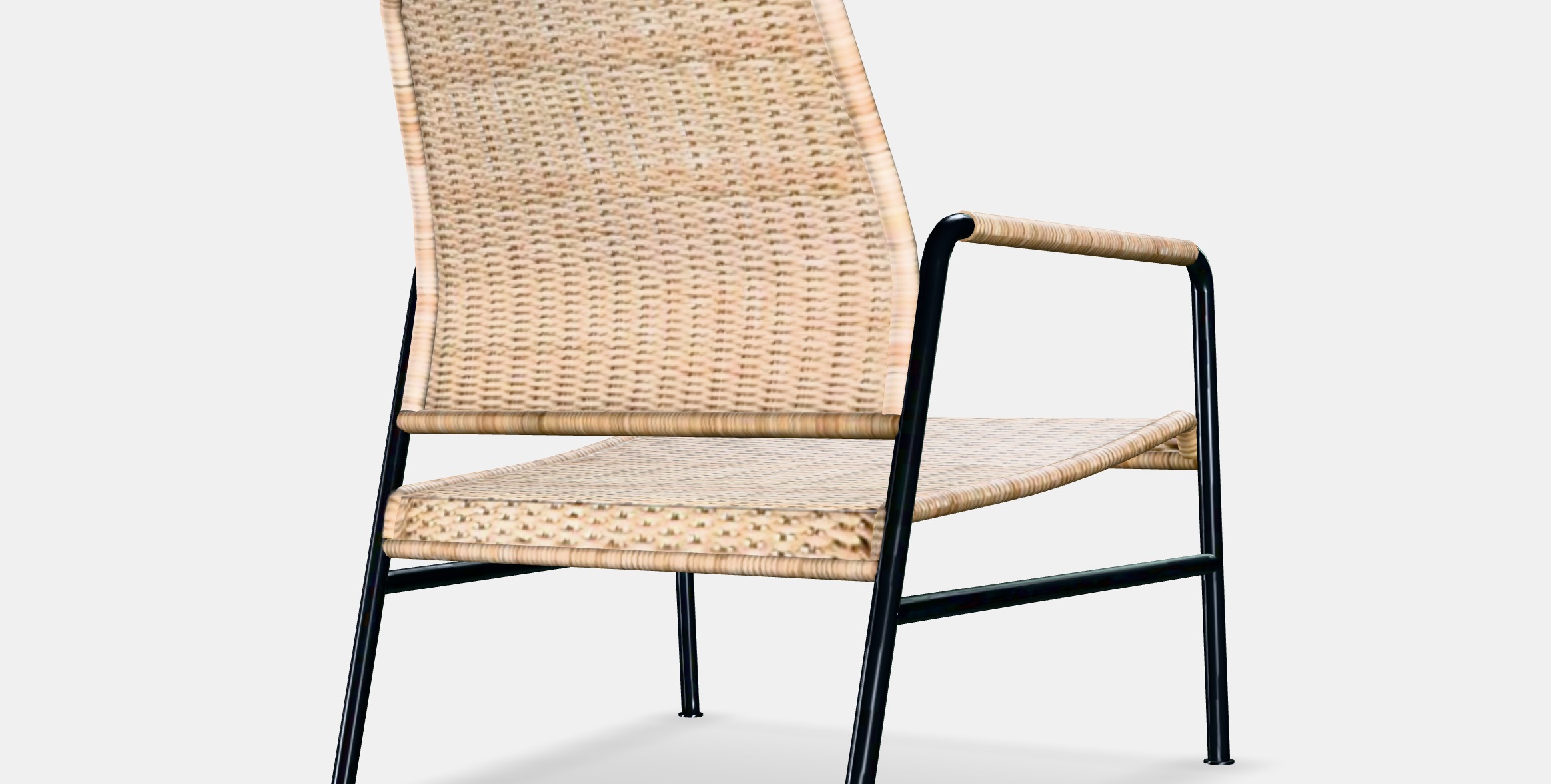 ULRIKSBERG Armchair Low-poly 3D model_4