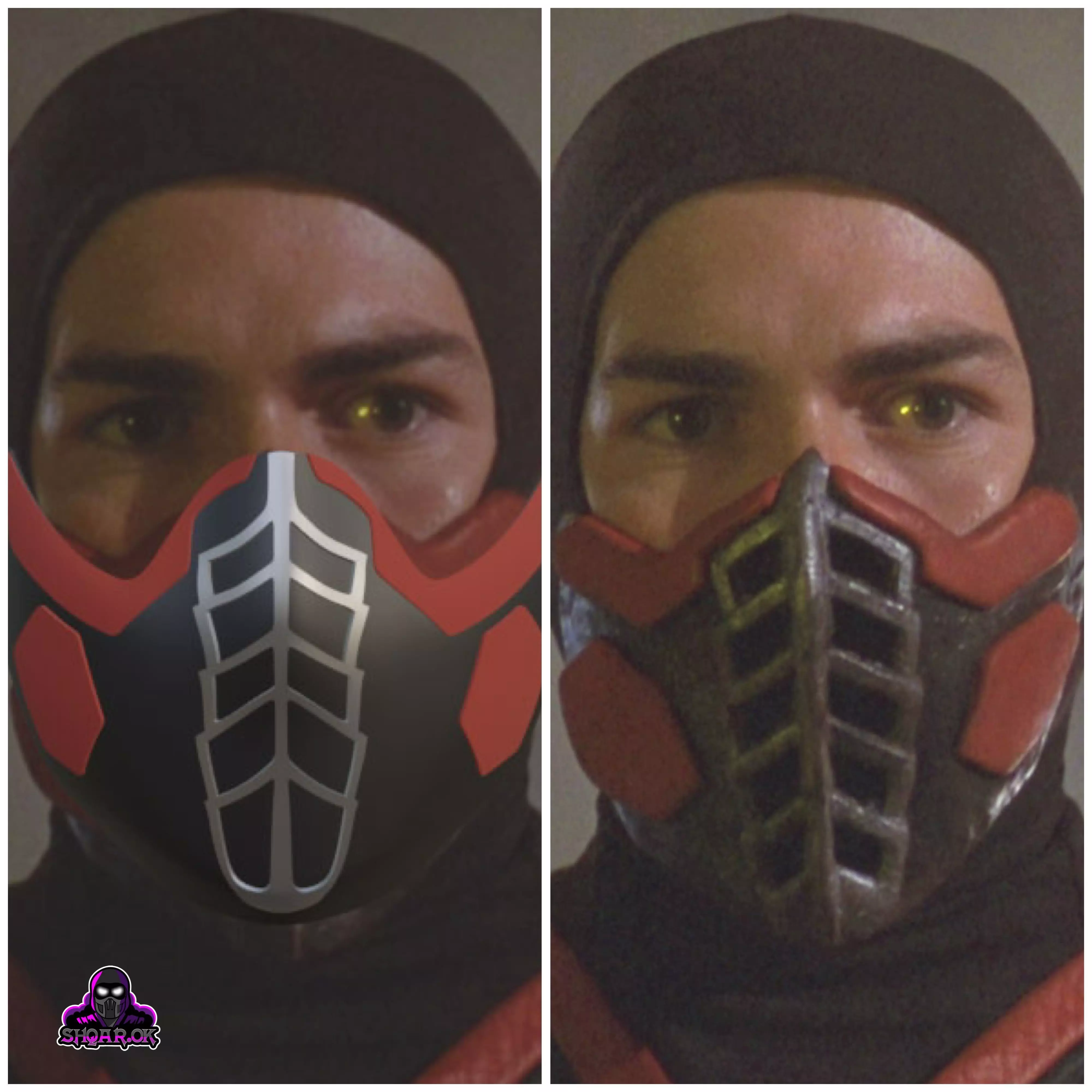 Ermac mask from MK2 Annihilation movie 3D print model_0