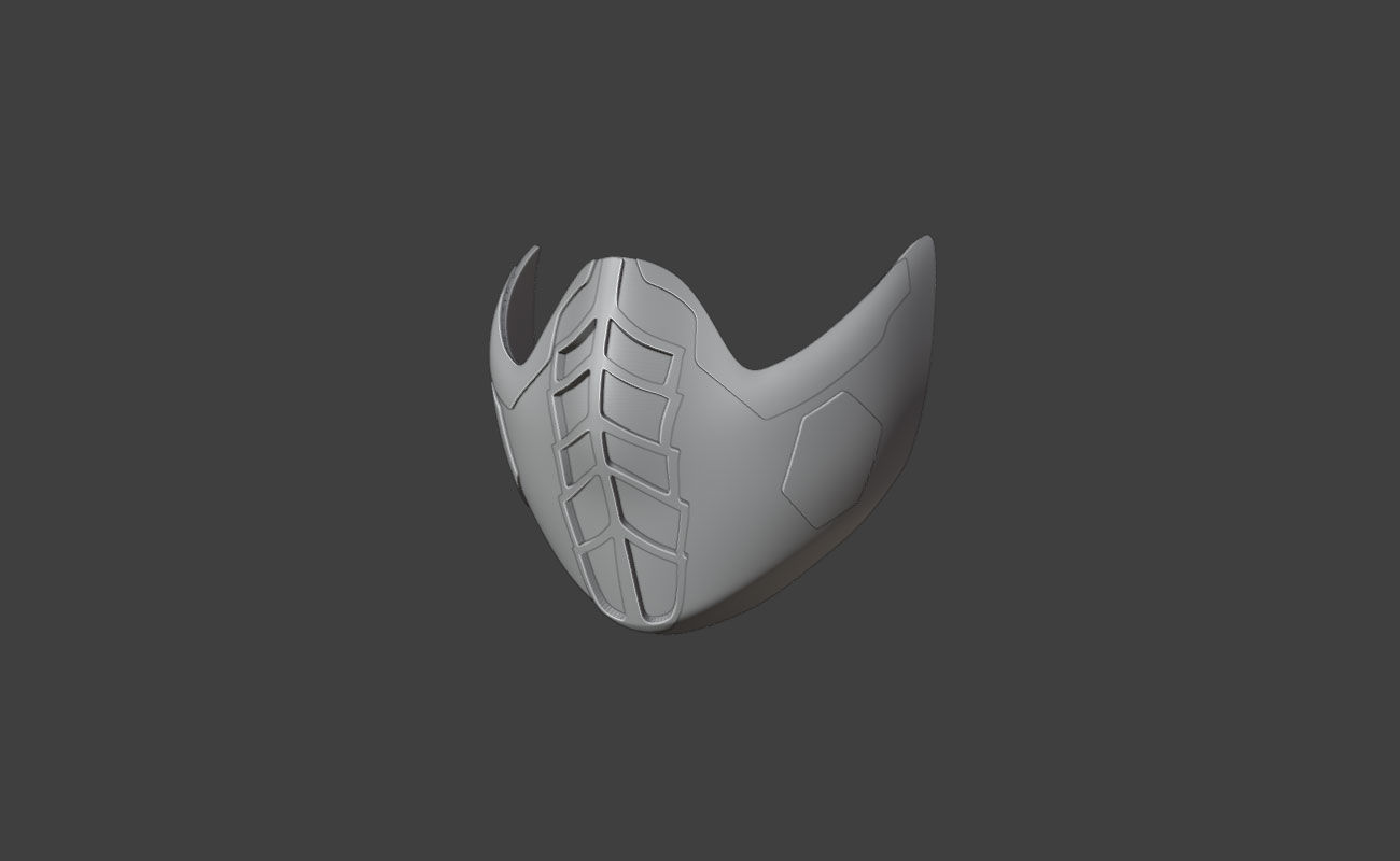 Ermac mask from MK2 Annihilation movie 3D print model_7
