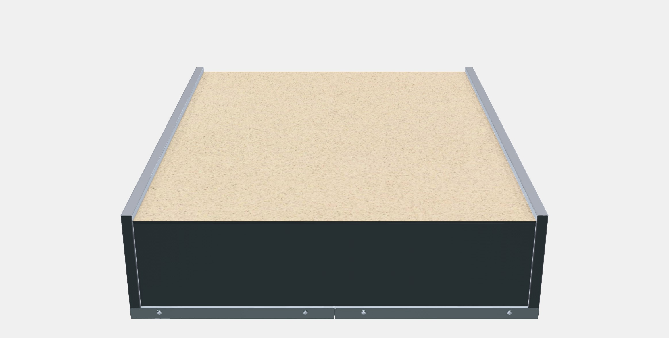 ENHET Mirror cabinet with 2 doors 1 Low-poly 3D model_8