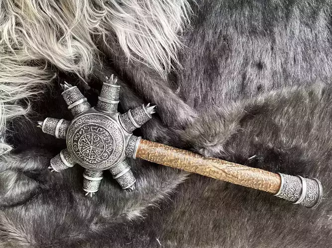 Mace star 3D print model