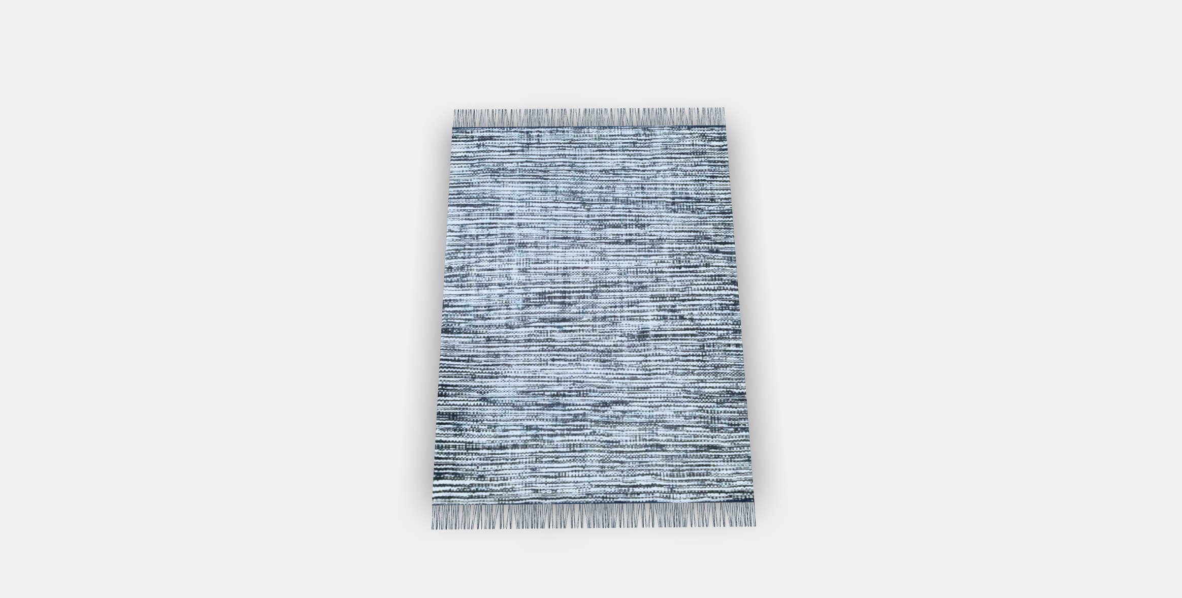 KOPENHAMN Rug flatwoven Low-poly 3D model_3