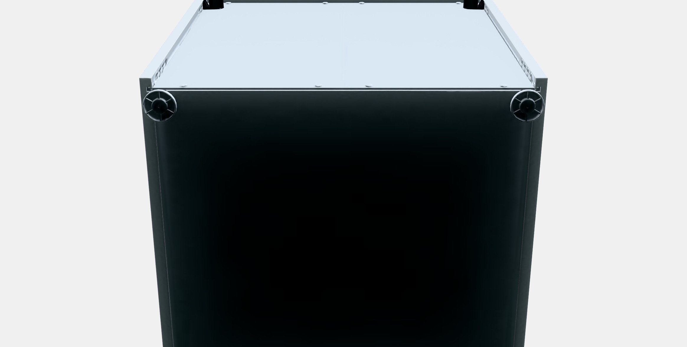 SMASTAD - PLATSA Chest of 3 drawers 7 Low-poly 3D model_8