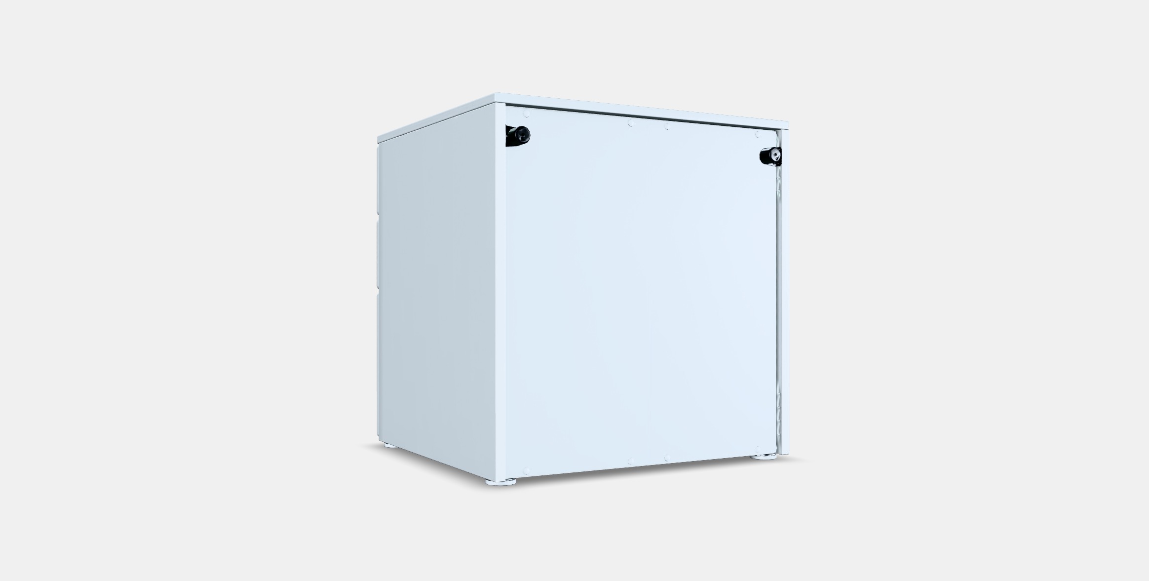 SMASTAD - PLATSA Chest of 3 drawers 7 Low-poly 3D model_16