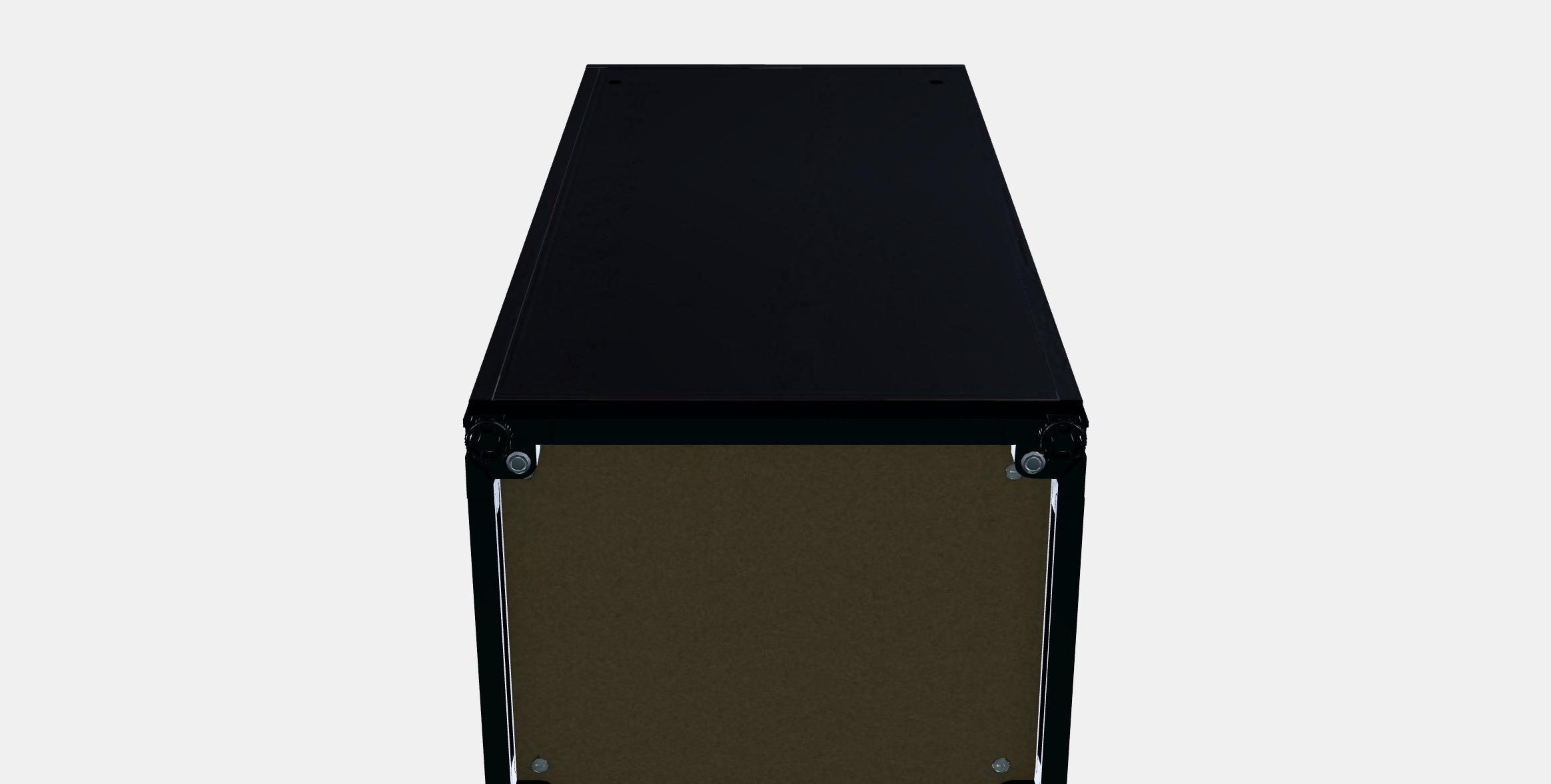 GALANT File cabinet 2 Low-poly 3D model_8