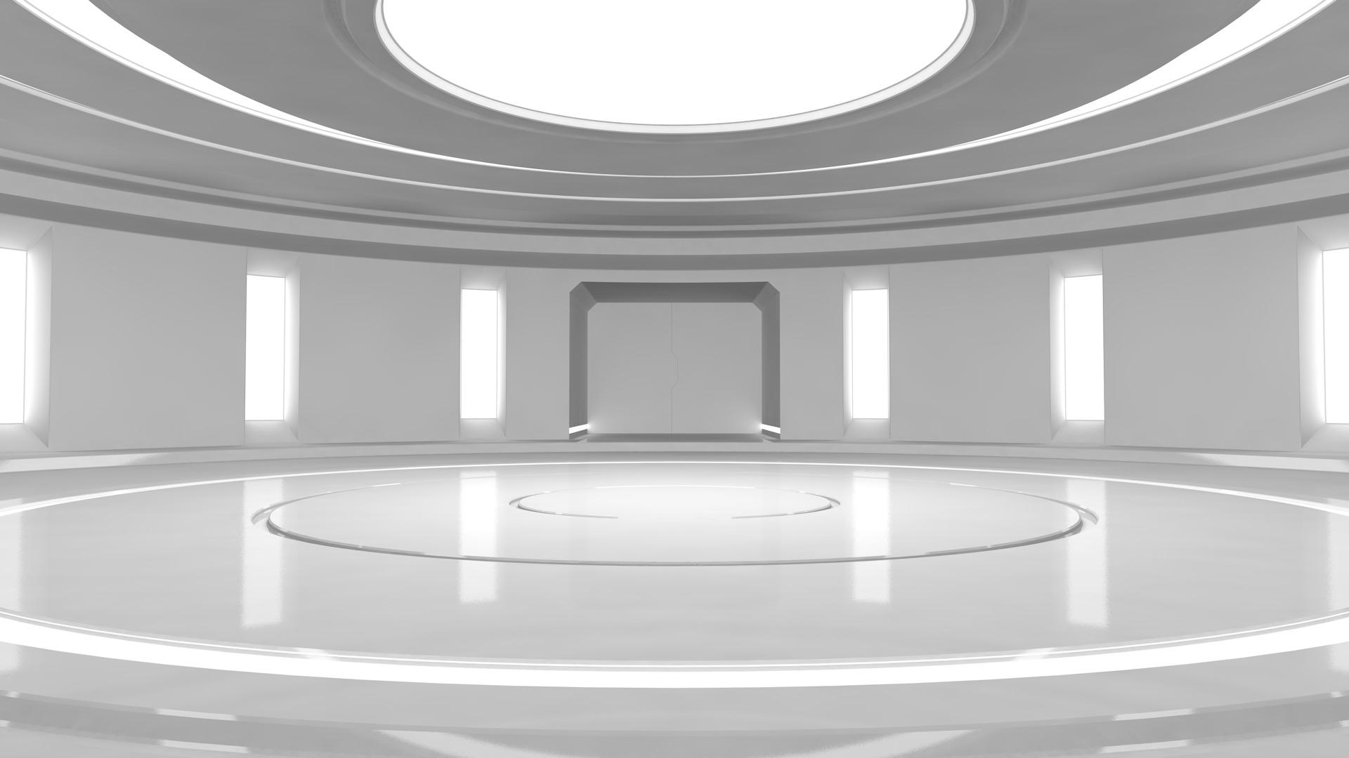 Sci Fi Room 3D model_6