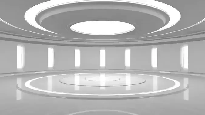 Sci Fi Room 3D model Sci Fi Room 3D model