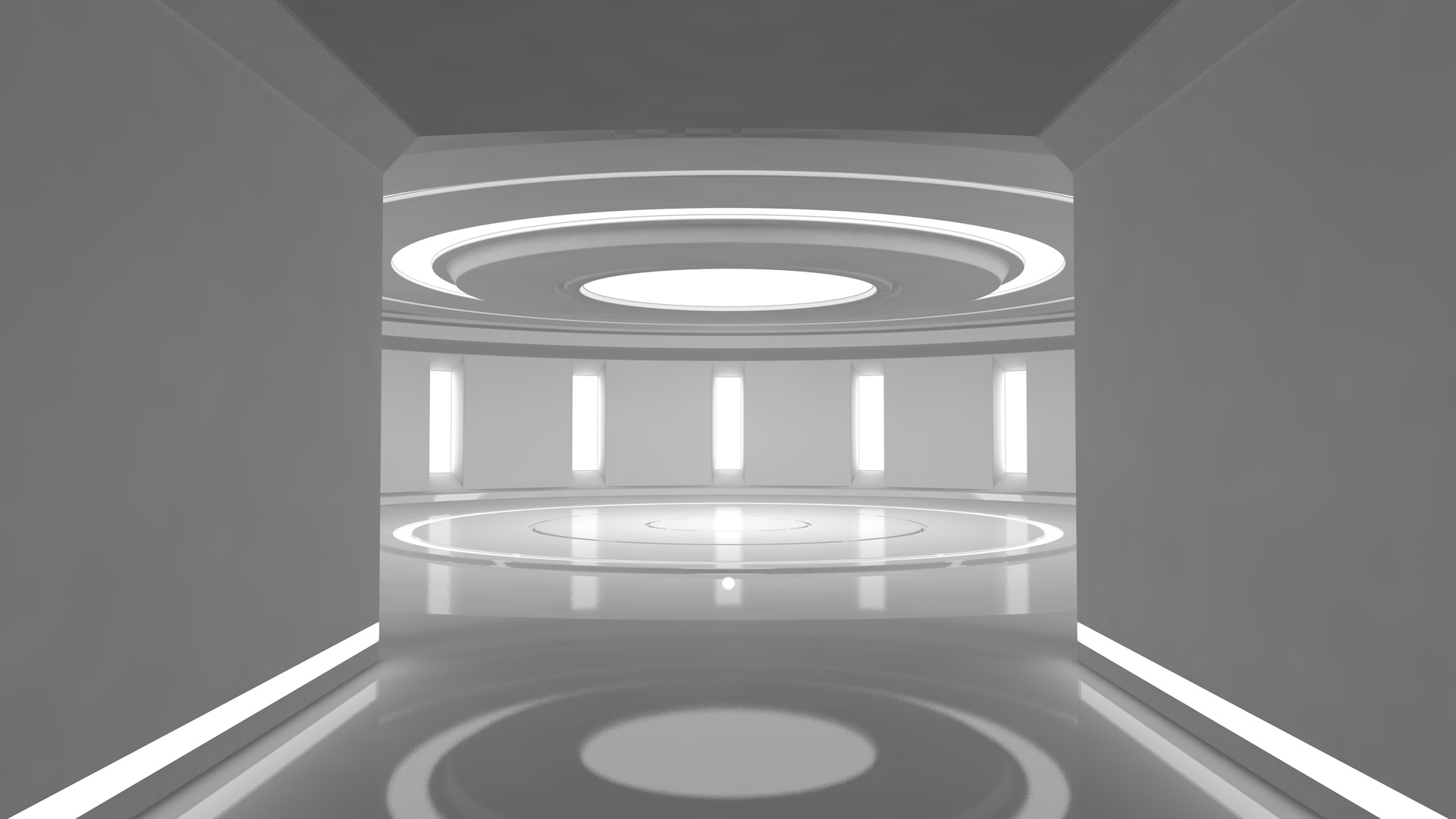 Sci Fi Room 3D model_9