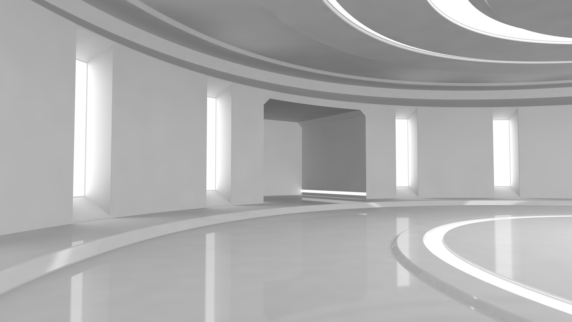 Sci Fi Room 3D model_7