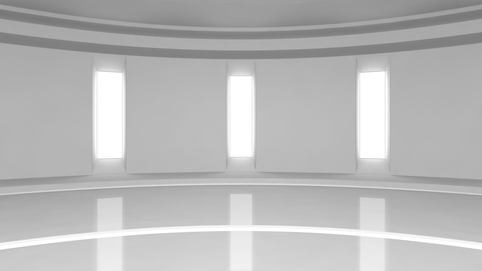 Sci Fi Room 3D model_2