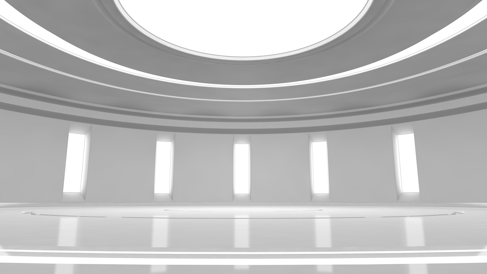 Sci Fi Room 3D model_4