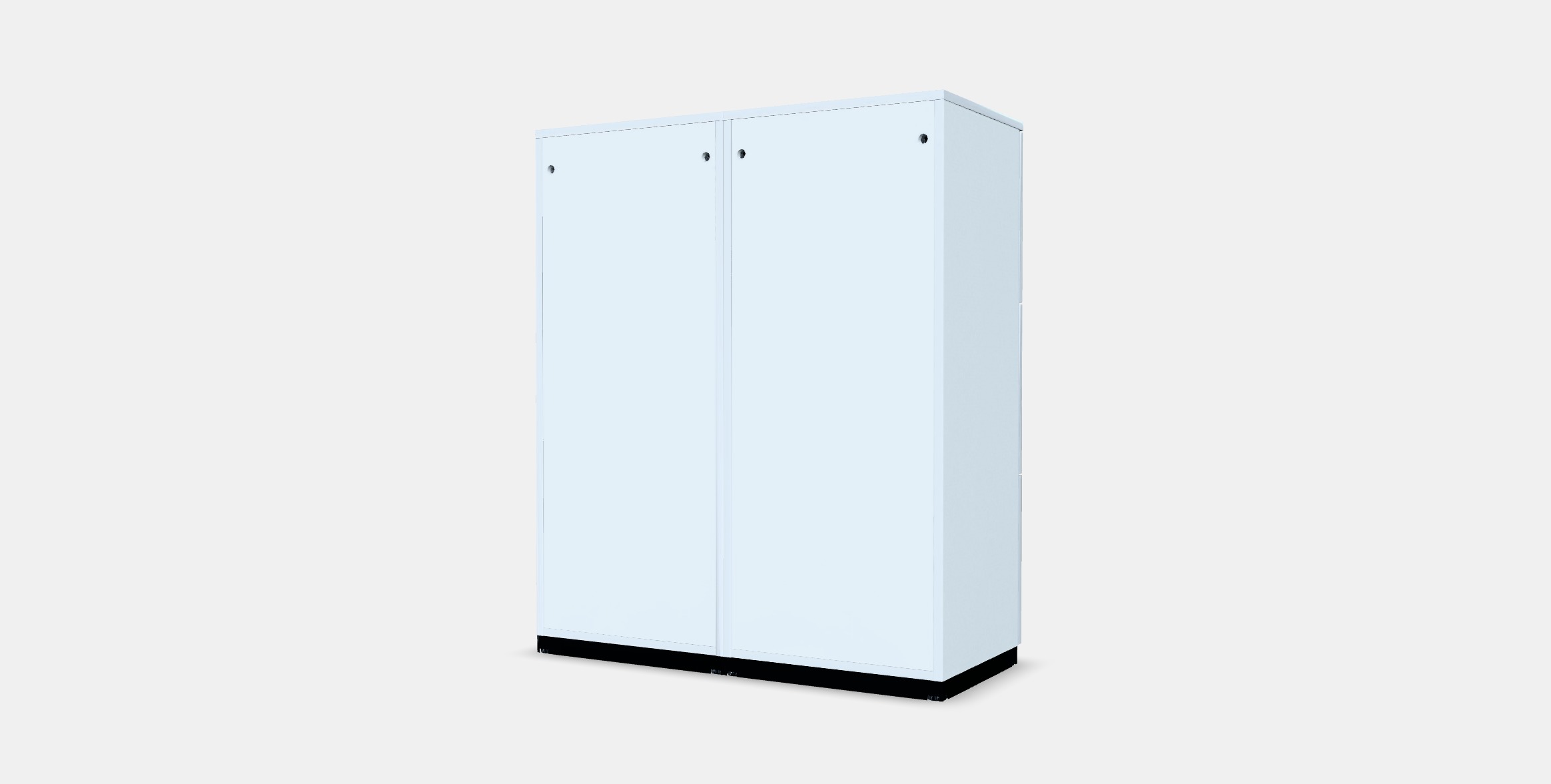 GALANT Storage combination with filing 2 Low-poly 3D model_5