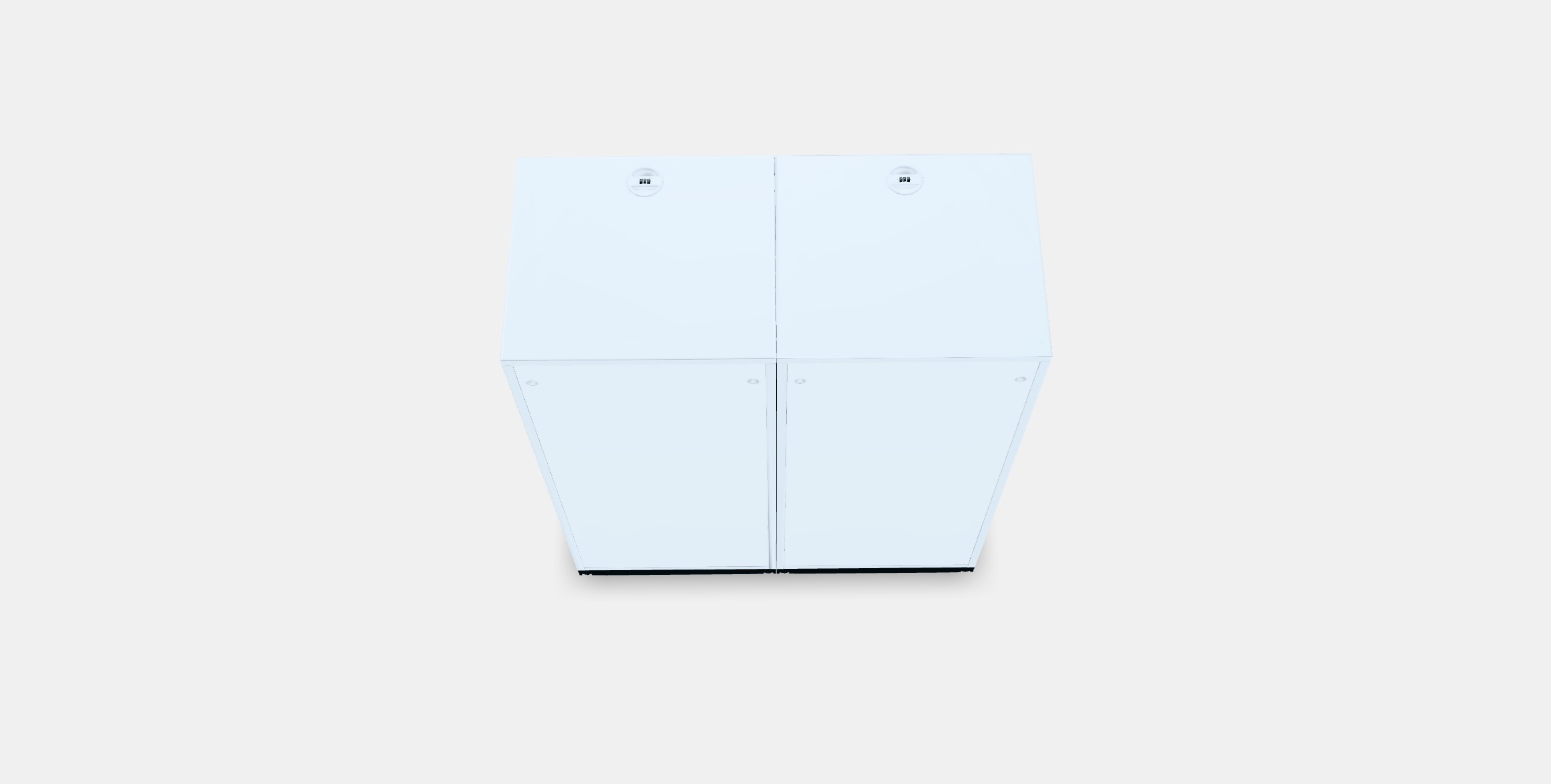 GALANT Storage combination with filing 2 Low-poly 3D model_2