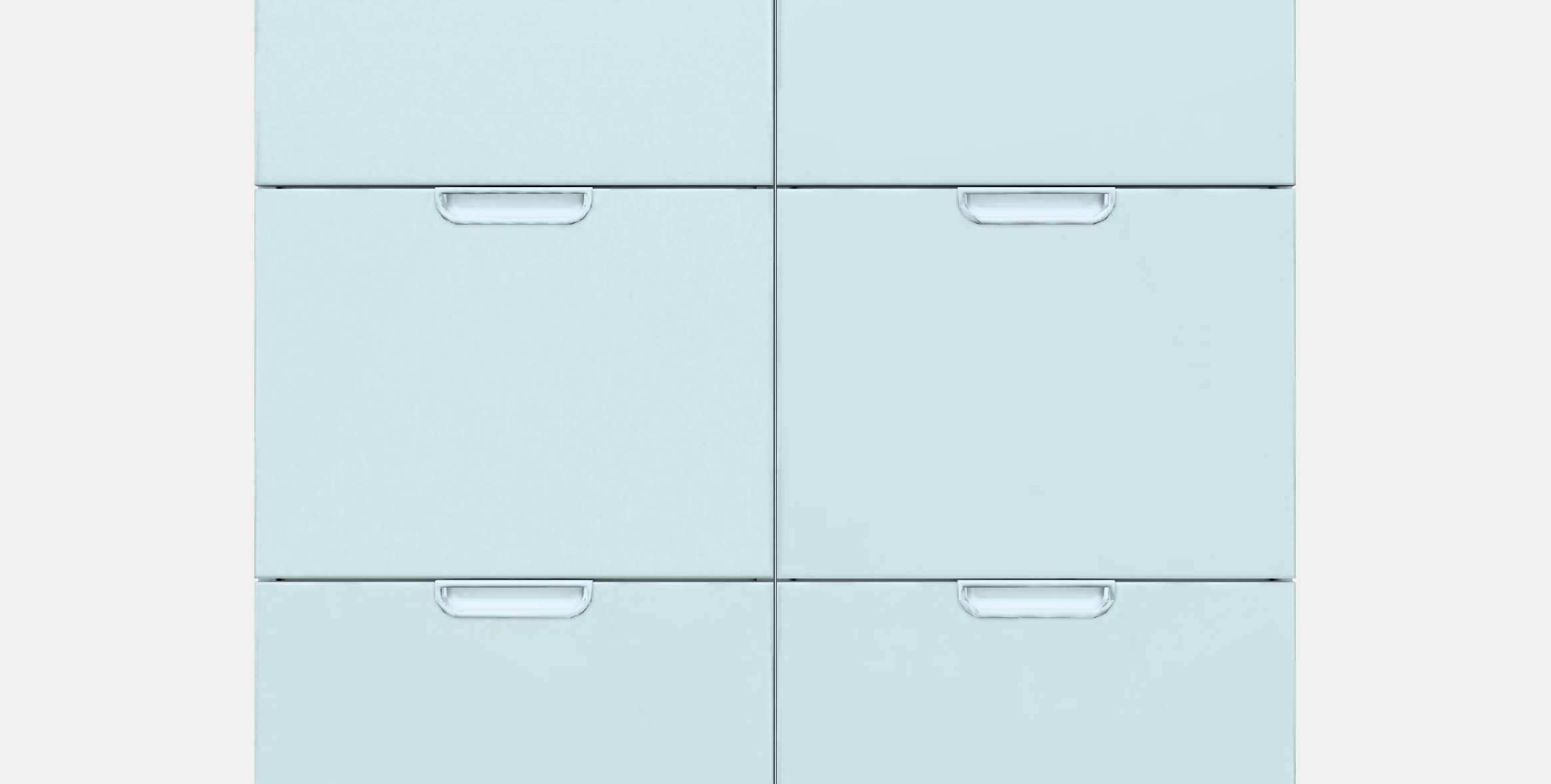 GALANT Storage combination with filing 2 Low-poly 3D model_11