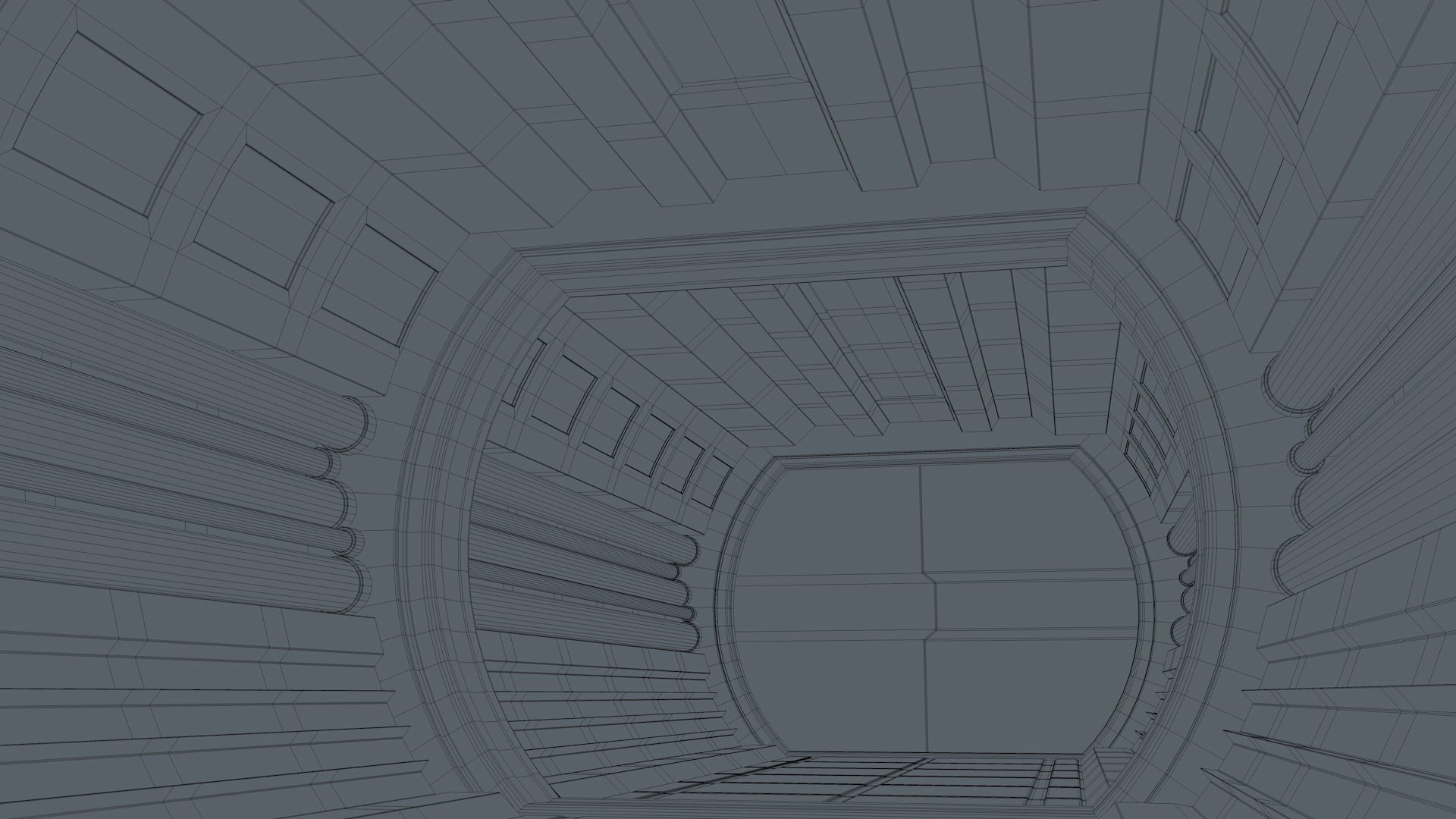 Sci Fi Interior 3D model_10