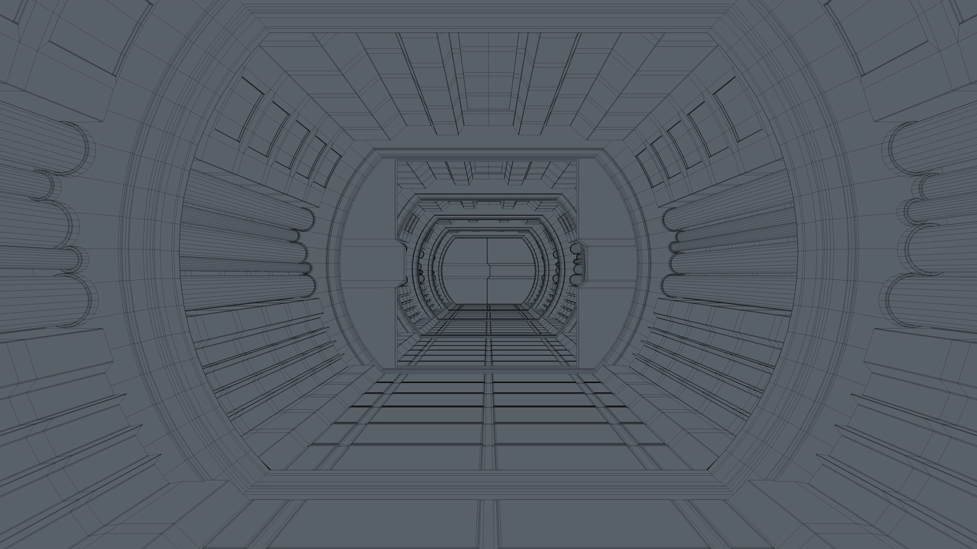 Sci Fi Interior 3D model_12