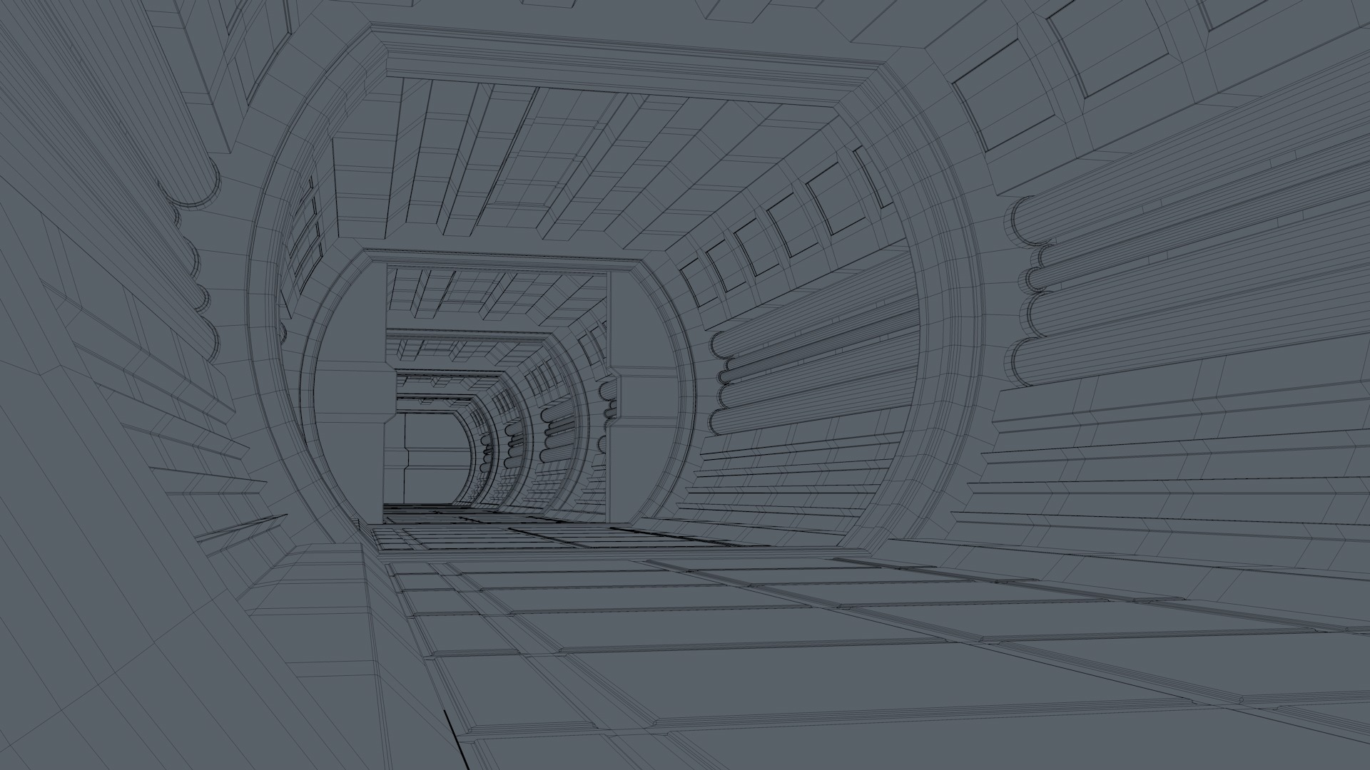 Sci Fi Interior 3D model_14