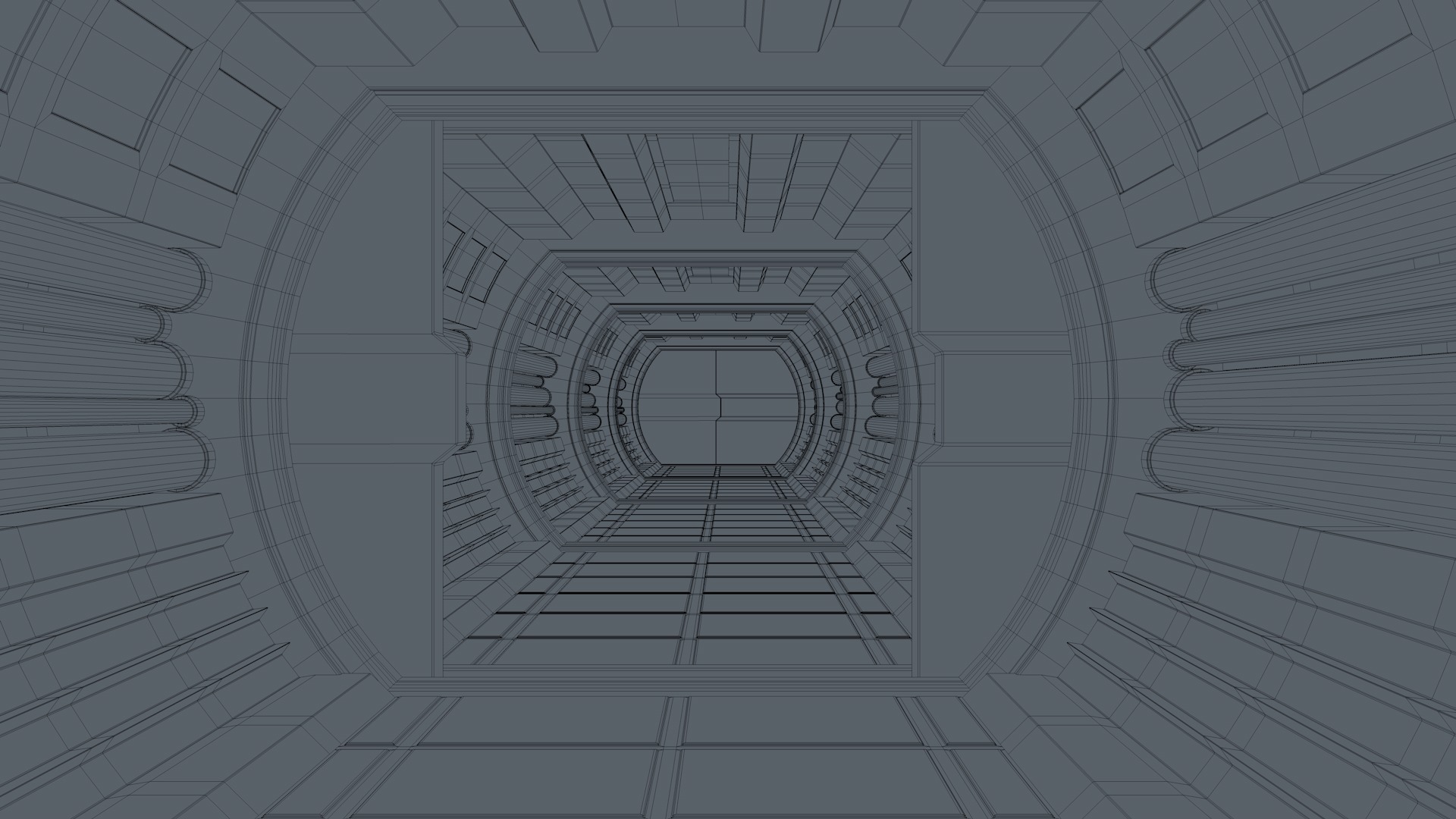 Sci Fi Interior 3D model_13