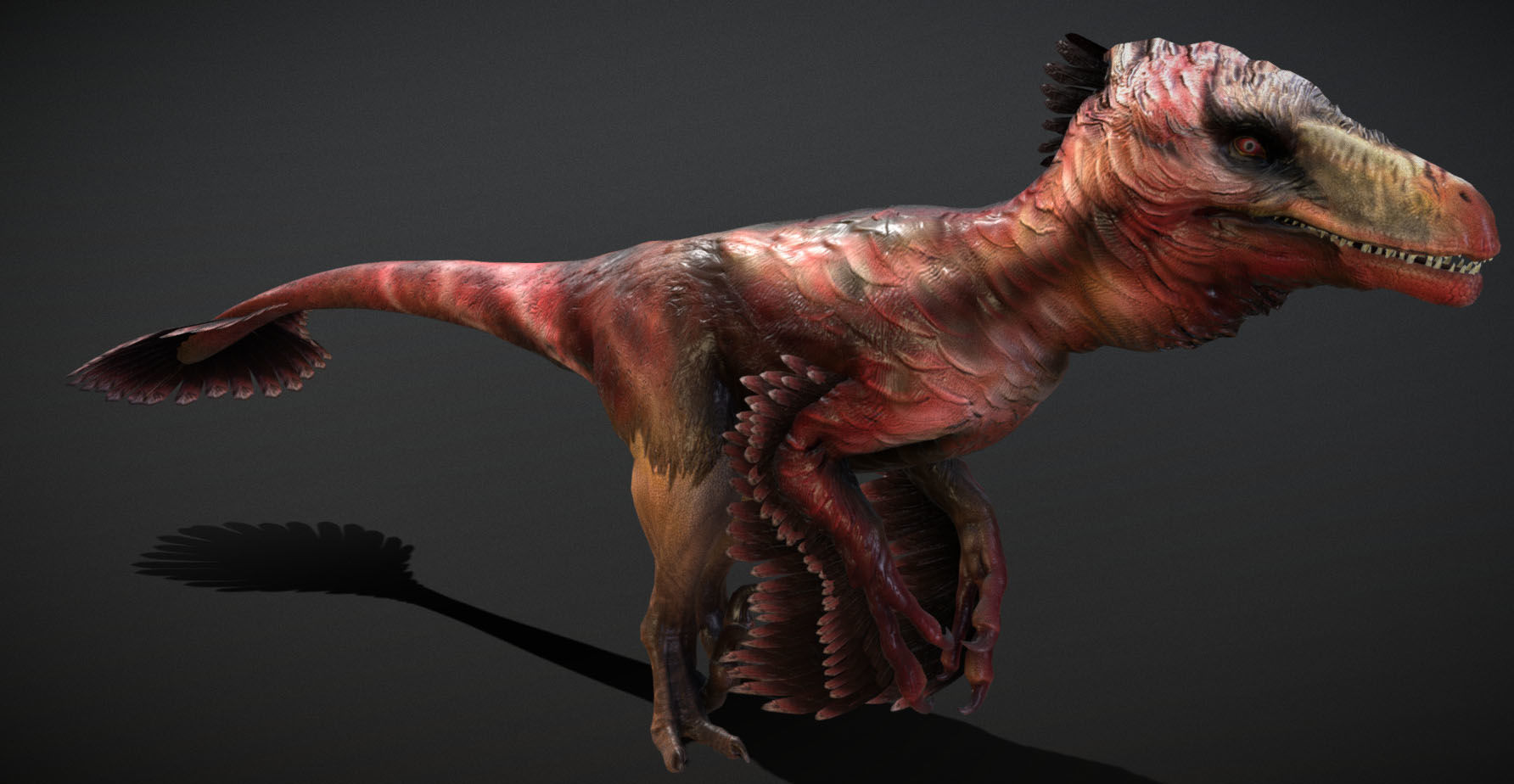 ULTIMATE RAPTOR Low-poly 3D model_2