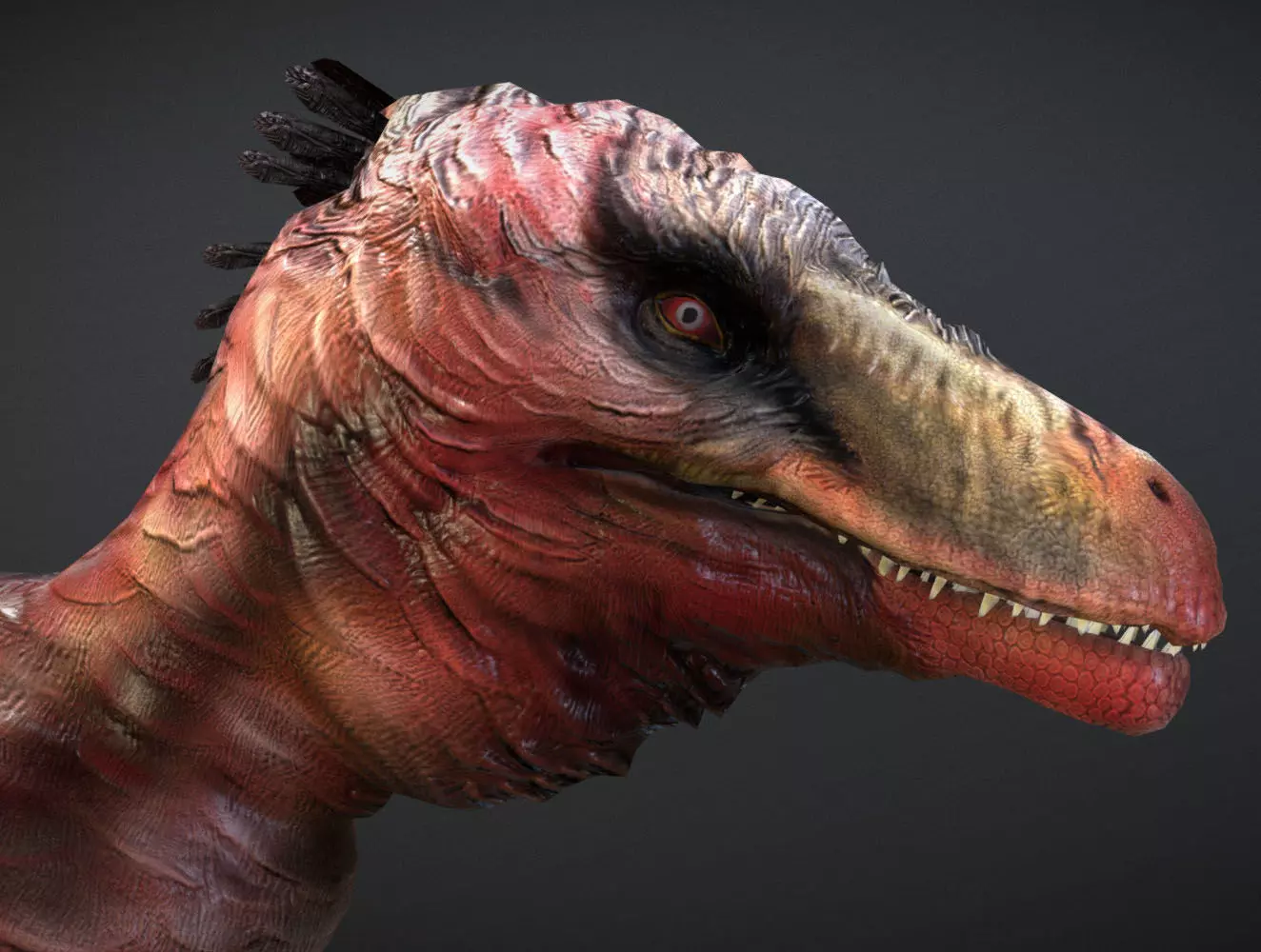 ULTIMATE RAPTOR Low-poly 3D model_0