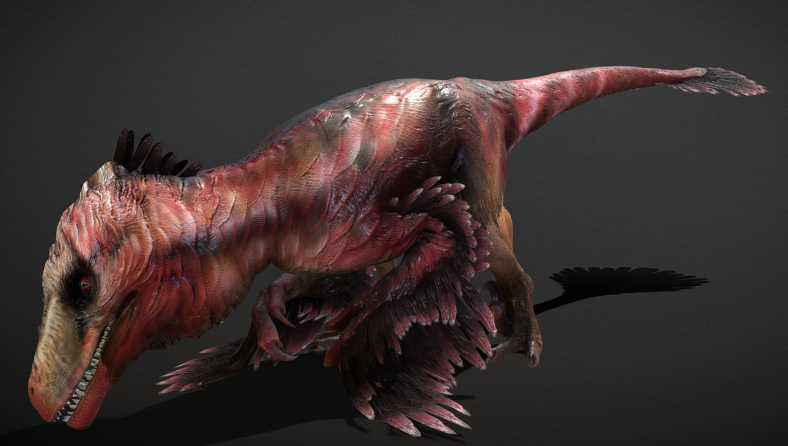 ULTIMATE RAPTOR Low-poly 3D model_9